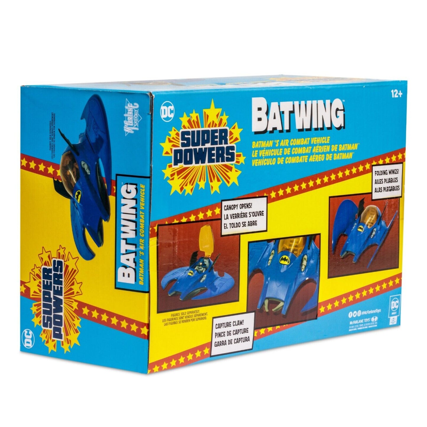 McFarlane Toys - DC Super Powers Wave 1 - Batwing Action Figure Vehicle - Toys & Games:Action Figures & Accessories:Action Figures