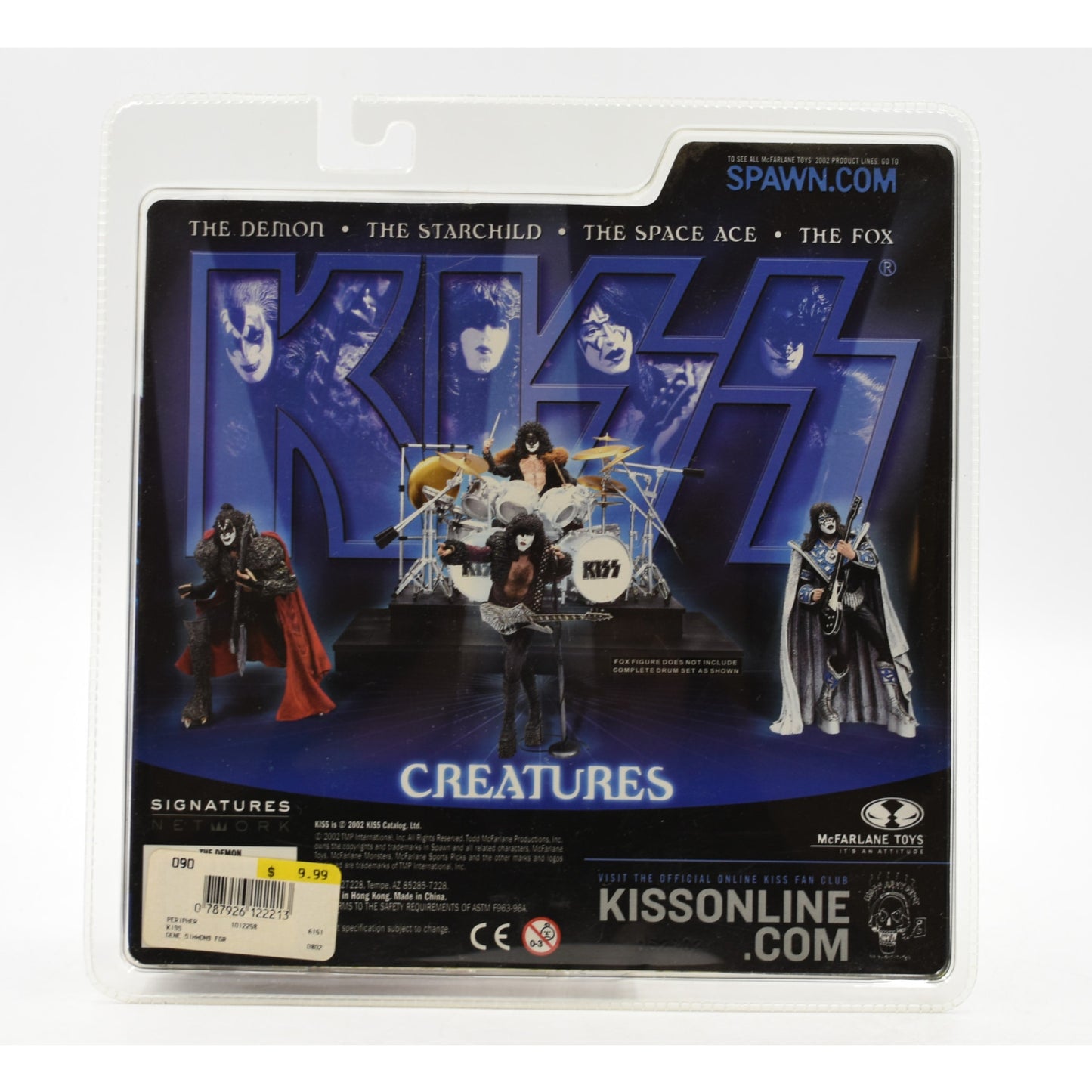 McFarlane Toys - Kiss Creatures - The Demon Action Figure