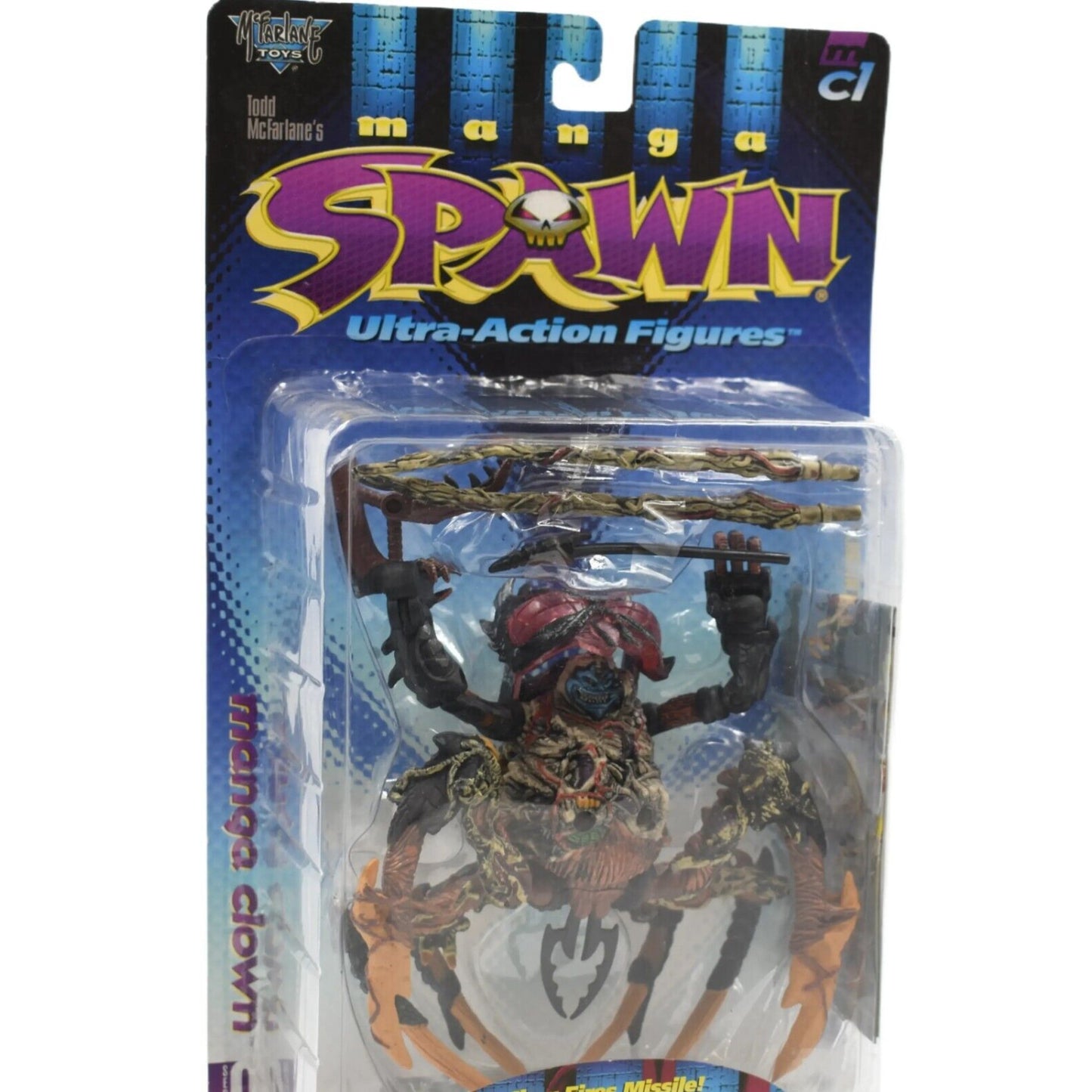 McFarlane Toys - Manga Spawn - Manga Clown Ultra Action Figure - Toys & Games:Action Figures & Accessories:Action Figures
