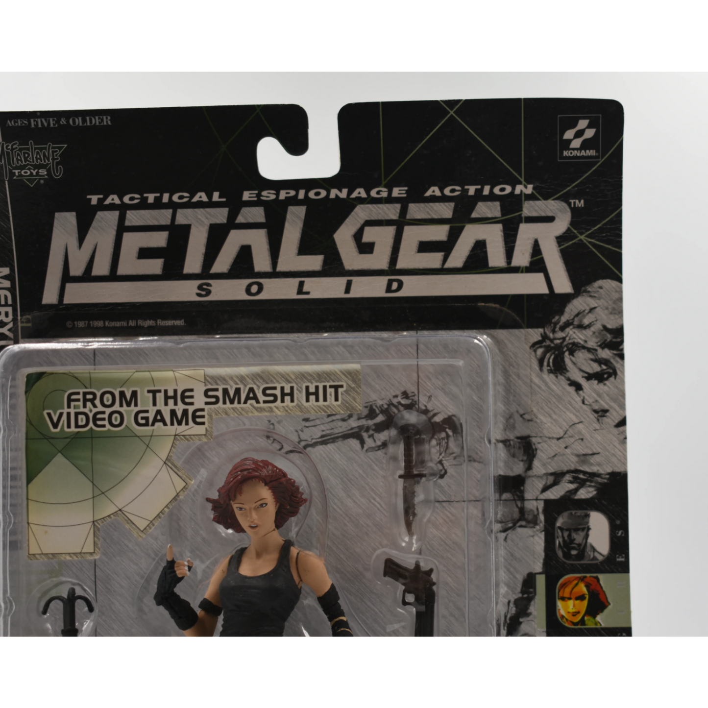 McFarlane Toys - Metal Gear Solid - Meryl Silverburgh Action Figure - Toys & Games:Action Figures & Accessories:Action Figures