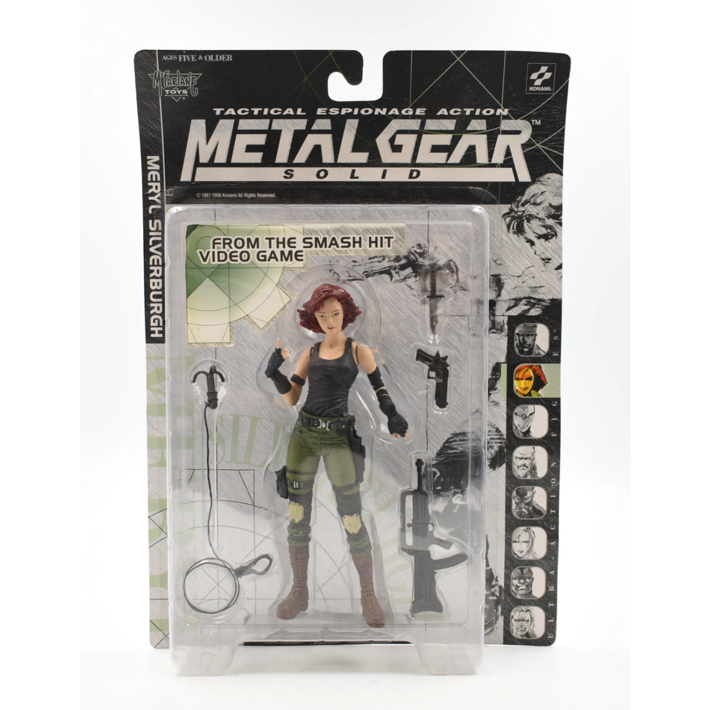 McFarlane Toys - Metal Gear Solid - Meryl Silverburgh Action Figure - Toys & Games:Action Figures & Accessories:Action Figures