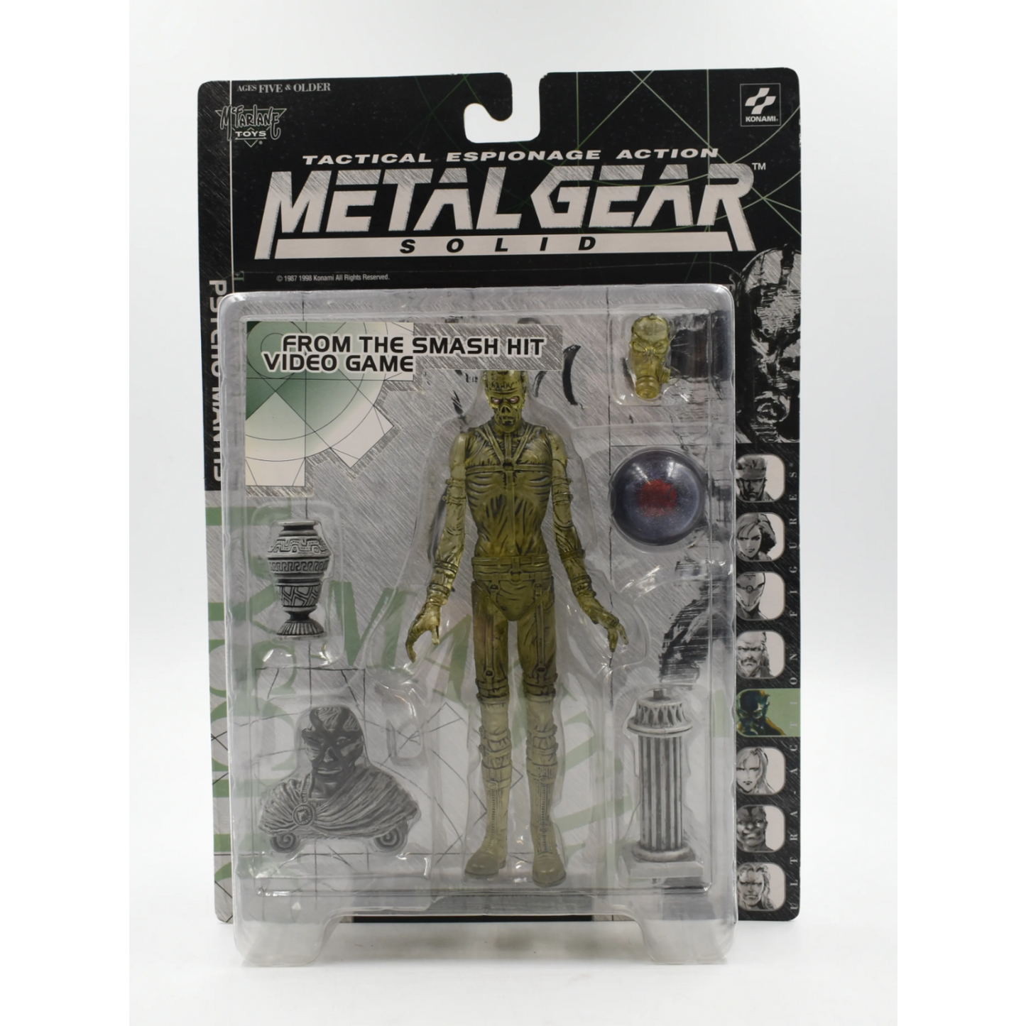 McFarlane Toys - Metal Gear Solid - Psycho Mantis (Stealth Ver.) Action Figure - Toys & Games:Action Figures & Accessories:Action Figures