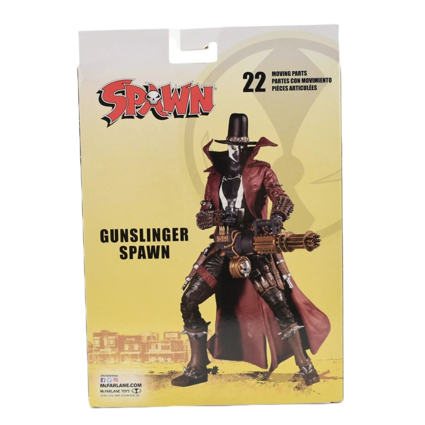 McFarlane Toys - Spawn - Gunslinger Spawn with Gatling Gun Action Figure - Toys & Games:Action Figures & Accessories:Action Figures