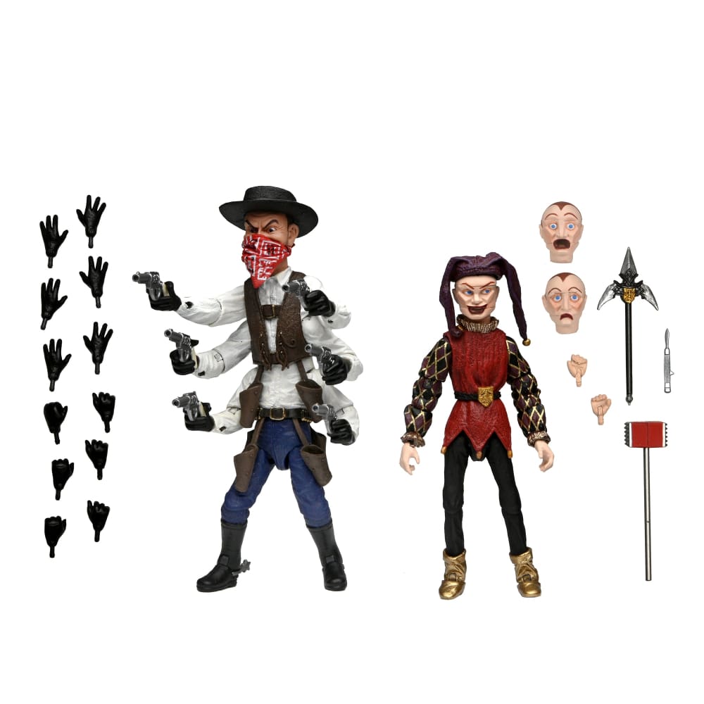 NECA - Puppet Master - Ultimate Six-Shooter & Jester Action Figure 2-Pack - PRE-ORDER