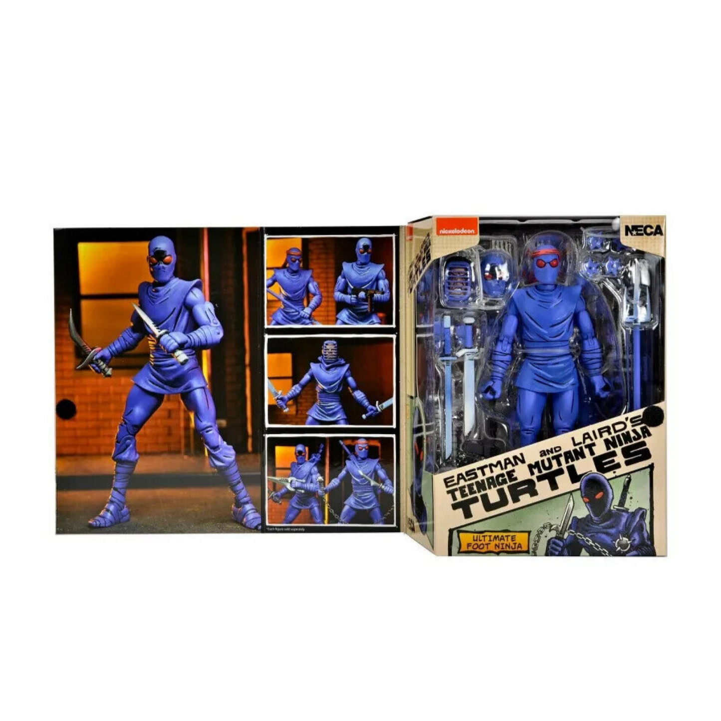 NECA - Teenage Mutant Ninja Turtles (Mirage Comics) - Foot Ninja Action Figure - Toys & Games:Action Figures & Accessories:Action Figures