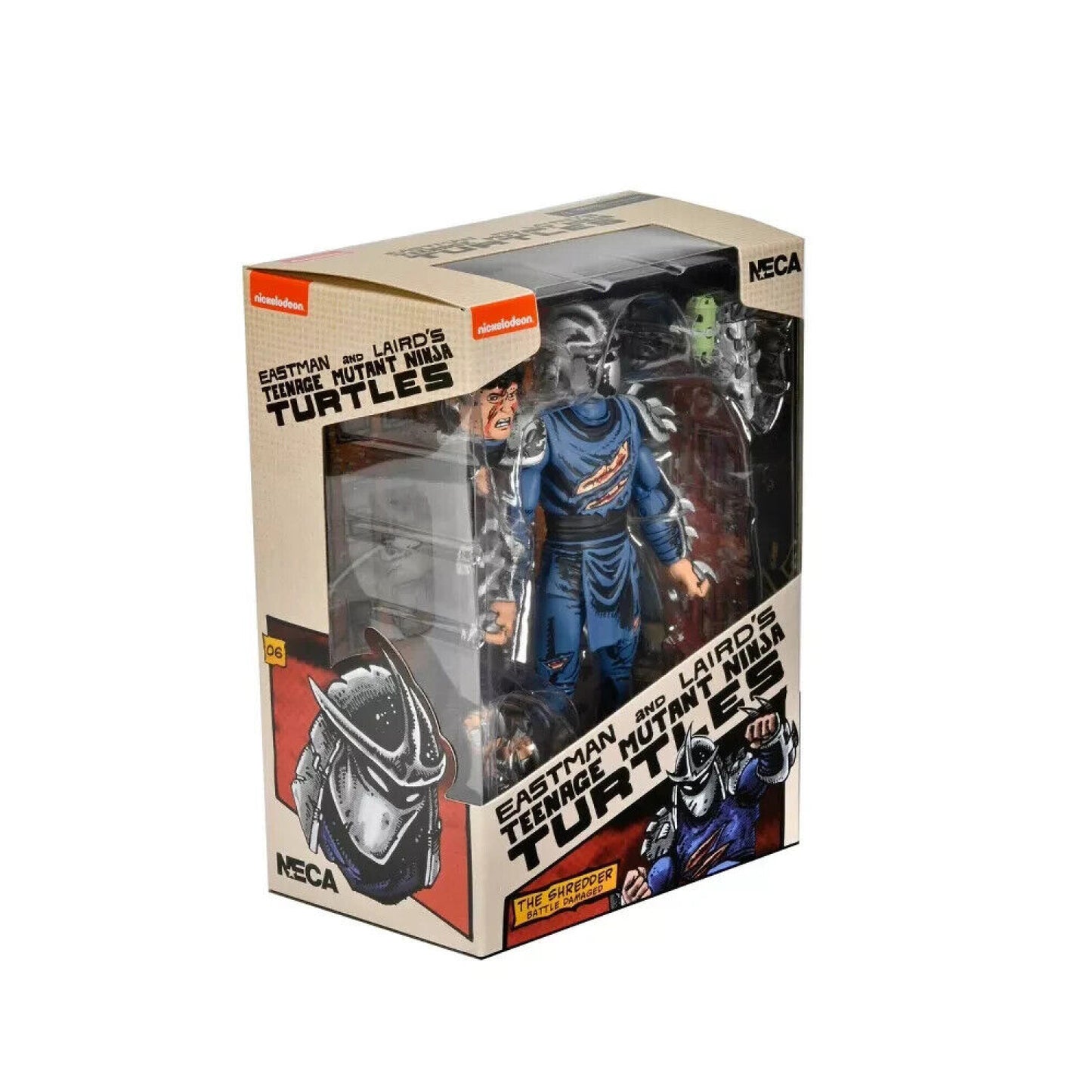NECA - Teenage Mutant Ninja Turtles (Mirage Comics) - Shredder Action Figure - Toys & Games:Action Figures & Accessories:Action Figures