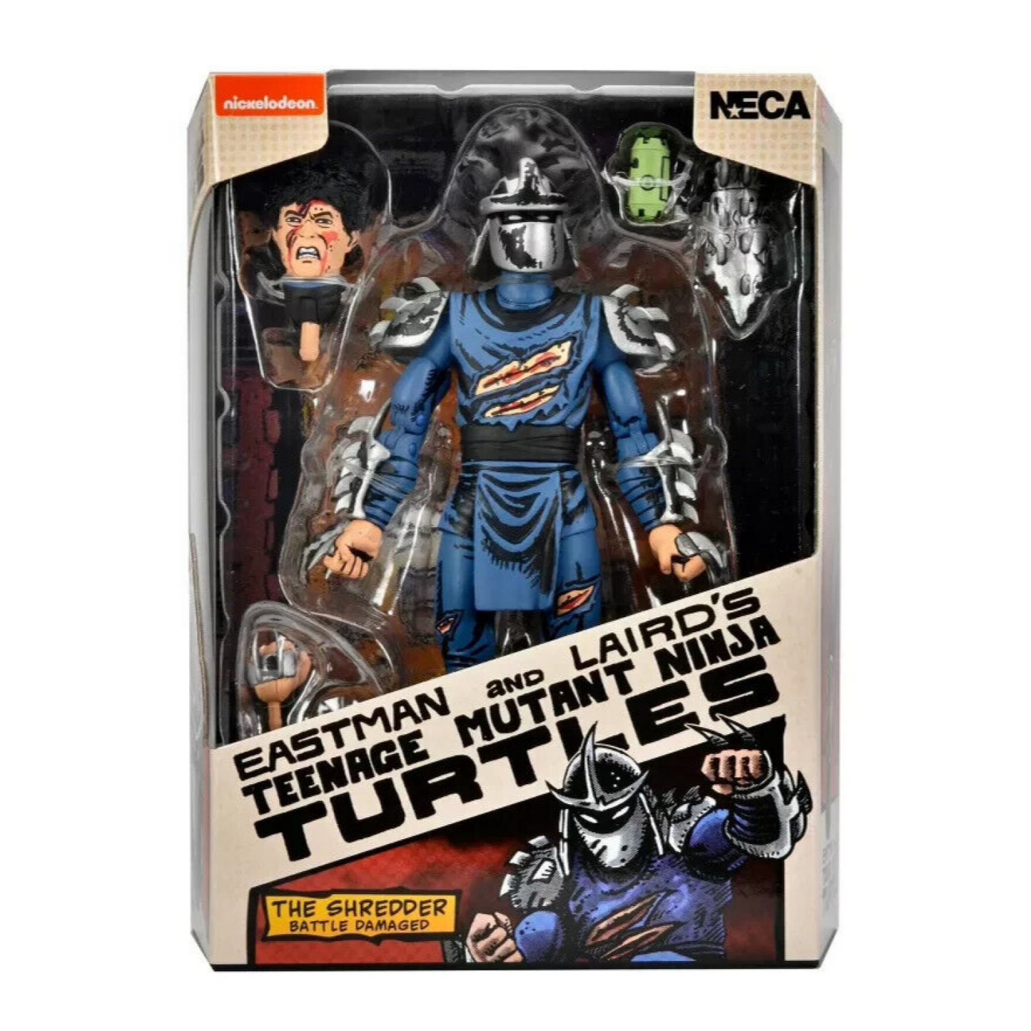 NECA - Teenage Mutant Ninja Turtles (Mirage Comics) - Shredder Action Figure - Toys & Games:Action Figures & Accessories:Action Figures