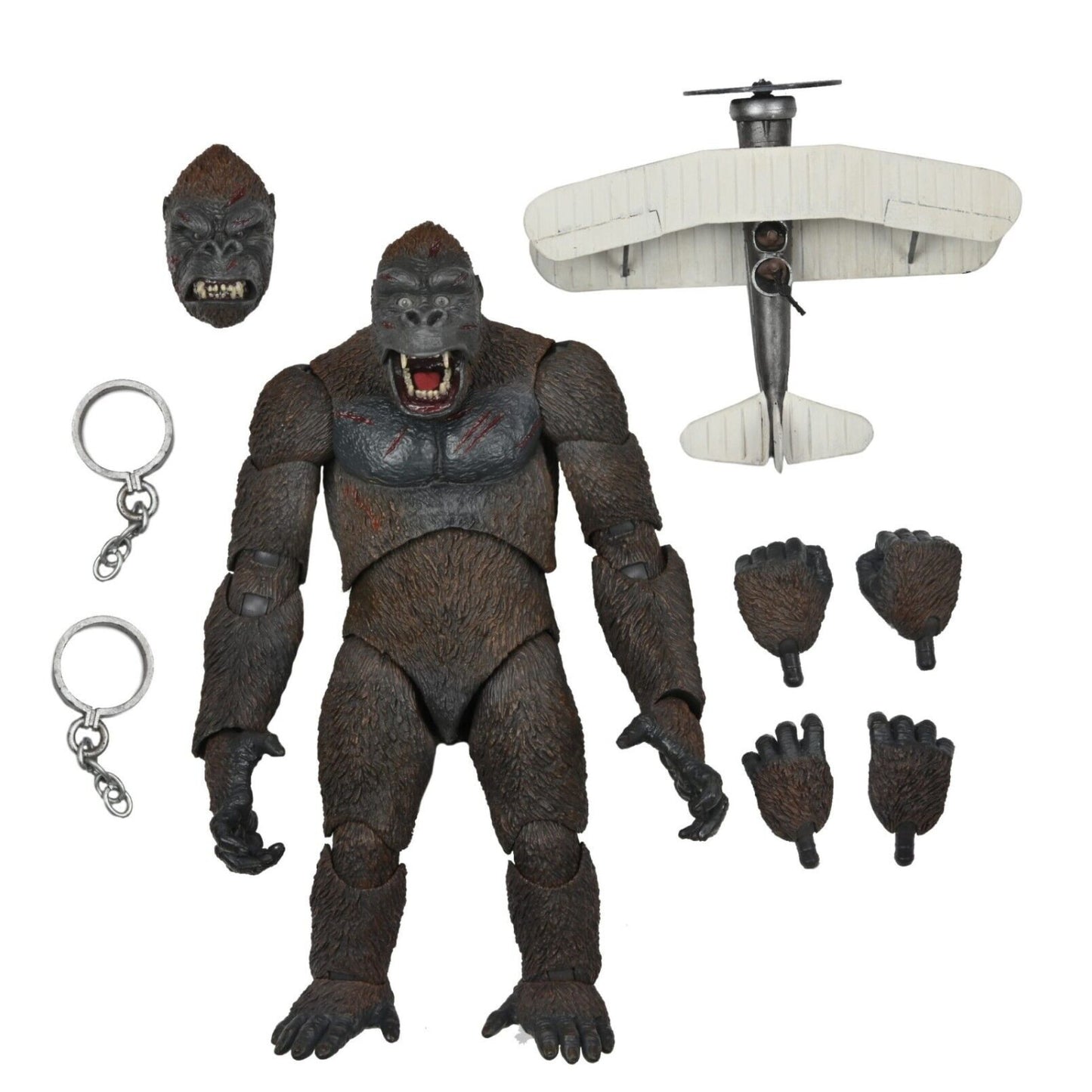 NECA Ultimate King Kong (Concrete Jungle) 7’ Scale Action Figure IN STOCK - Toys & Games:Action Figures Accessories:Action