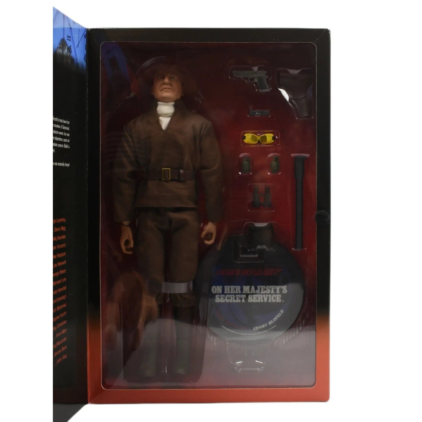 Sideshow James Bond Her Majestys Secret Service - Telly Savalas as Ernst Blofeld - Toys & Games:Action Figures & Accessories:Action Figures