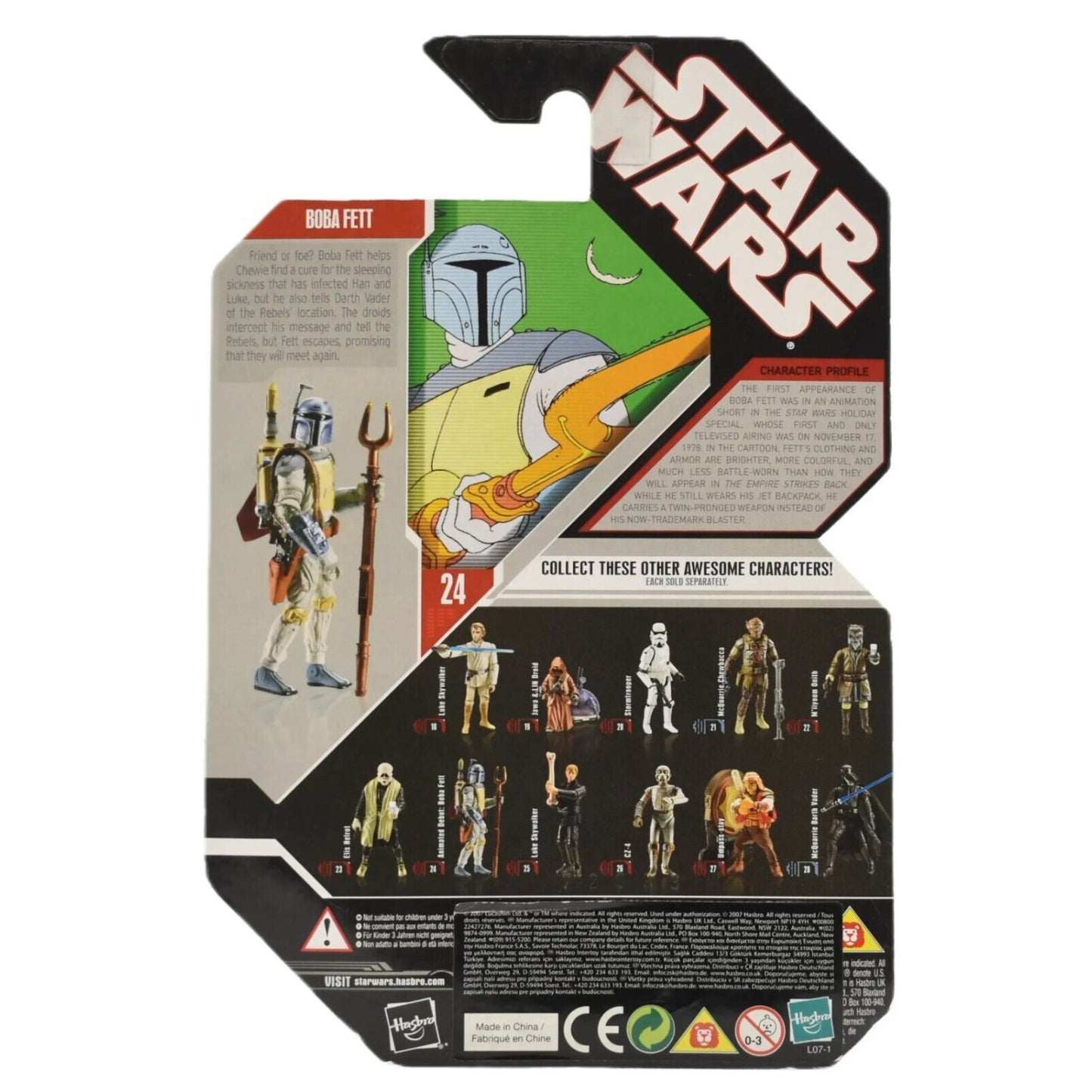 Star Wars 30th Anniversary - Animated Debut: Boba Fett Action Figure - Toys & Games:Action Figures & Accessories:Action Figures