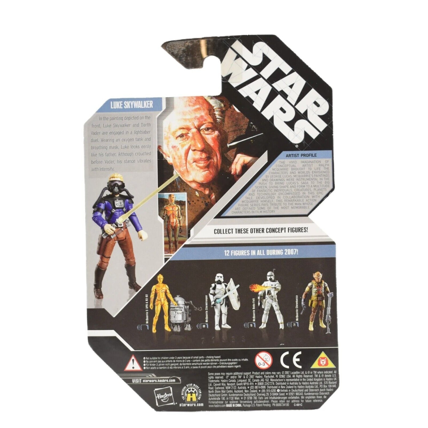 Star Wars 30th Anniversary - Concept Luke Skywalker Action Figure - Toys & Games:Action Figures & Accessories:Action Figures