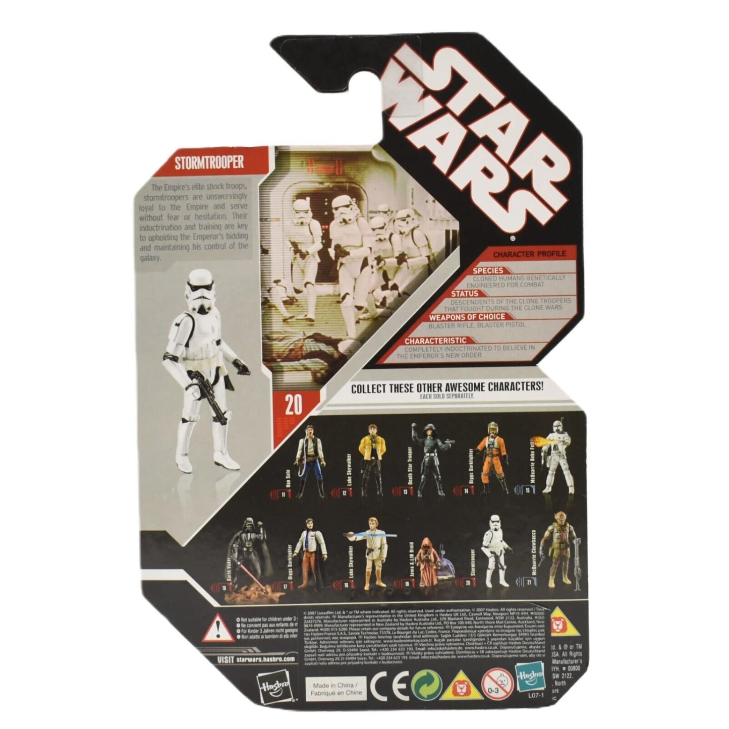 Star Wars 30th Anniversary - Imperial Stormtrooper (A New Hope) Action Figure - Toys & Games:Action Figures & Accessories:Action Figures