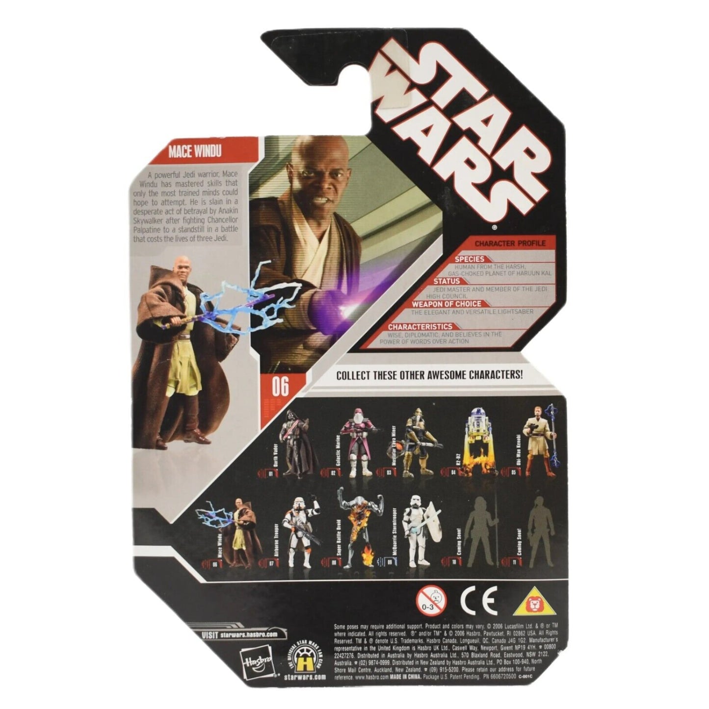 Star Wars 30th Anniversary - Mace Windu (ROTS) Action Figure - Toys & Games:Action Figures & Accessories:Action Figures