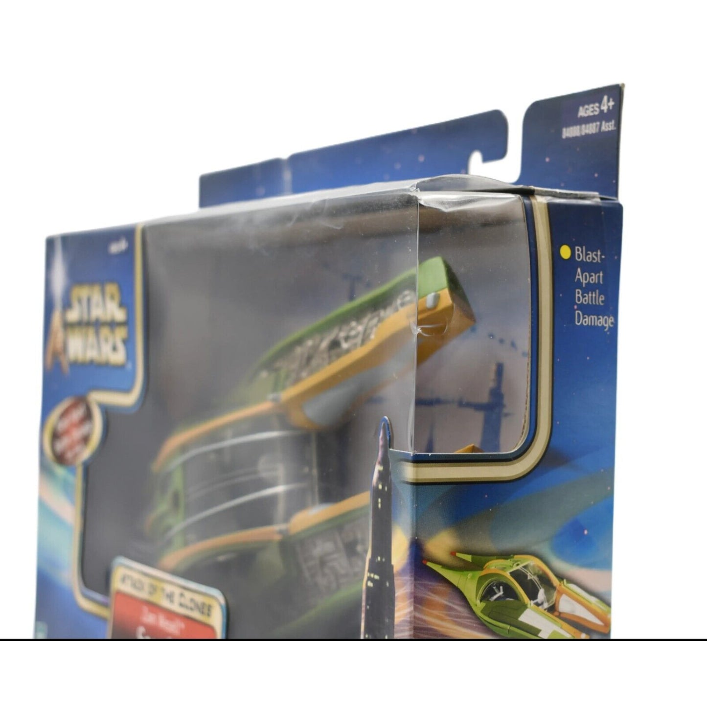 Star Wars Attack of The Clones - Zam Wesell Speeder with Blast-Off Panels - Toys & Games:Action Figures & Accessories:Action Figures