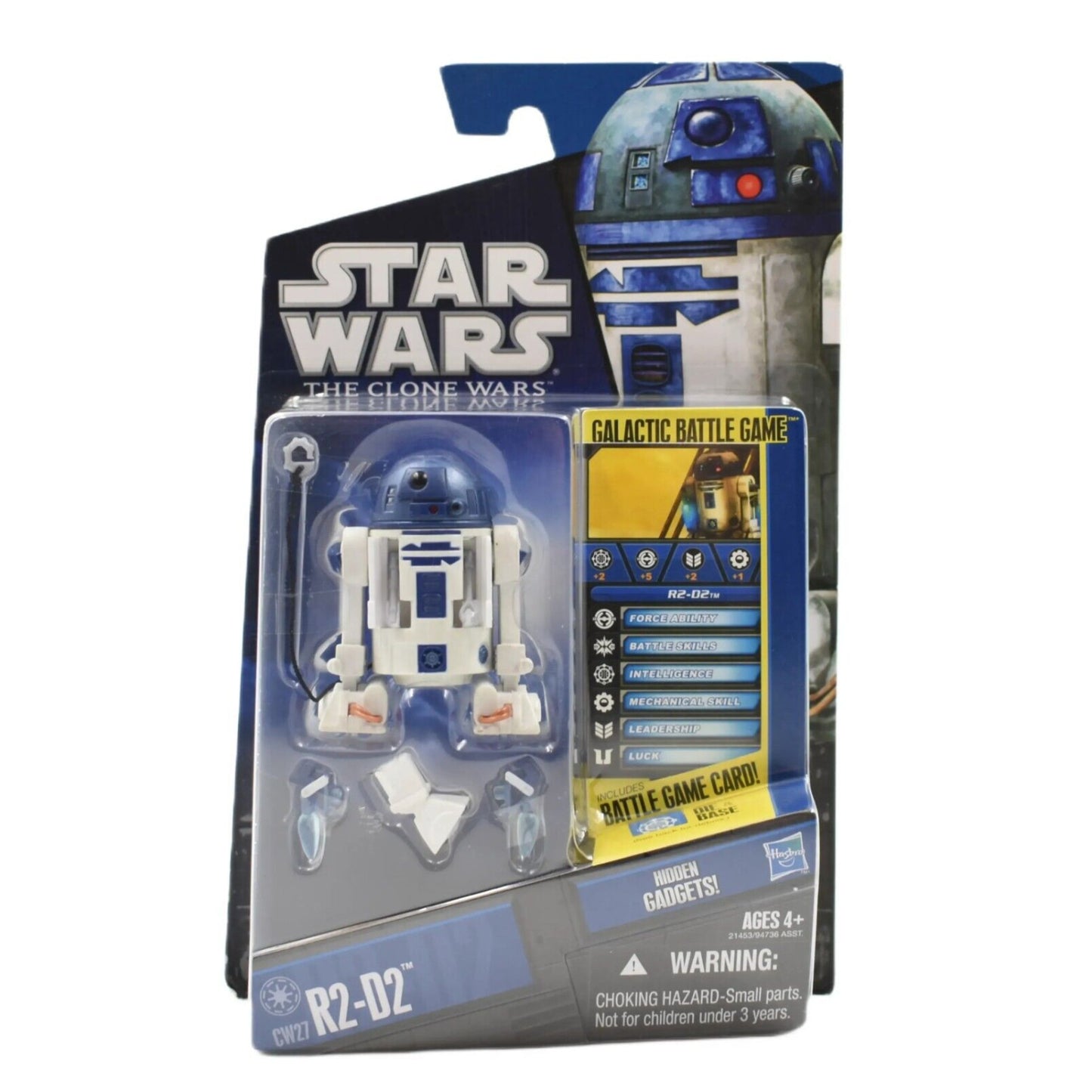 Star Wars Clone Wars - R2-D2 (Astro Droid) Action Figure - CW27 - Toys & Games:Action Figures & Accessories:Action Figures
