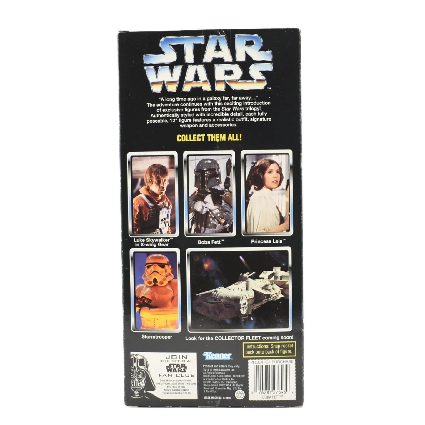 Star Wars Collector Series - Boba Fett 12’’ Scale Action Figure - Toys & Games:Action Figures & Accessories:Action Figures