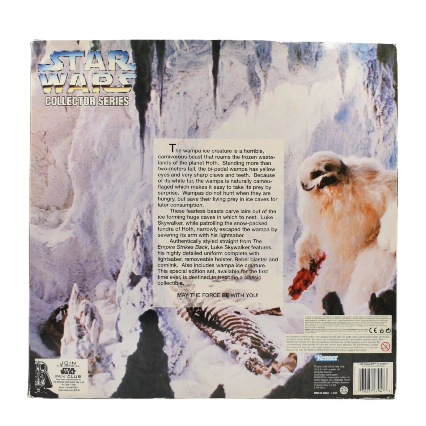Star Wars Collector Series - Luke Skywalker vs Wampa 12’’ Scale Action Figure Set - Toys & Games:Action Figures & Accessories:Action Figures