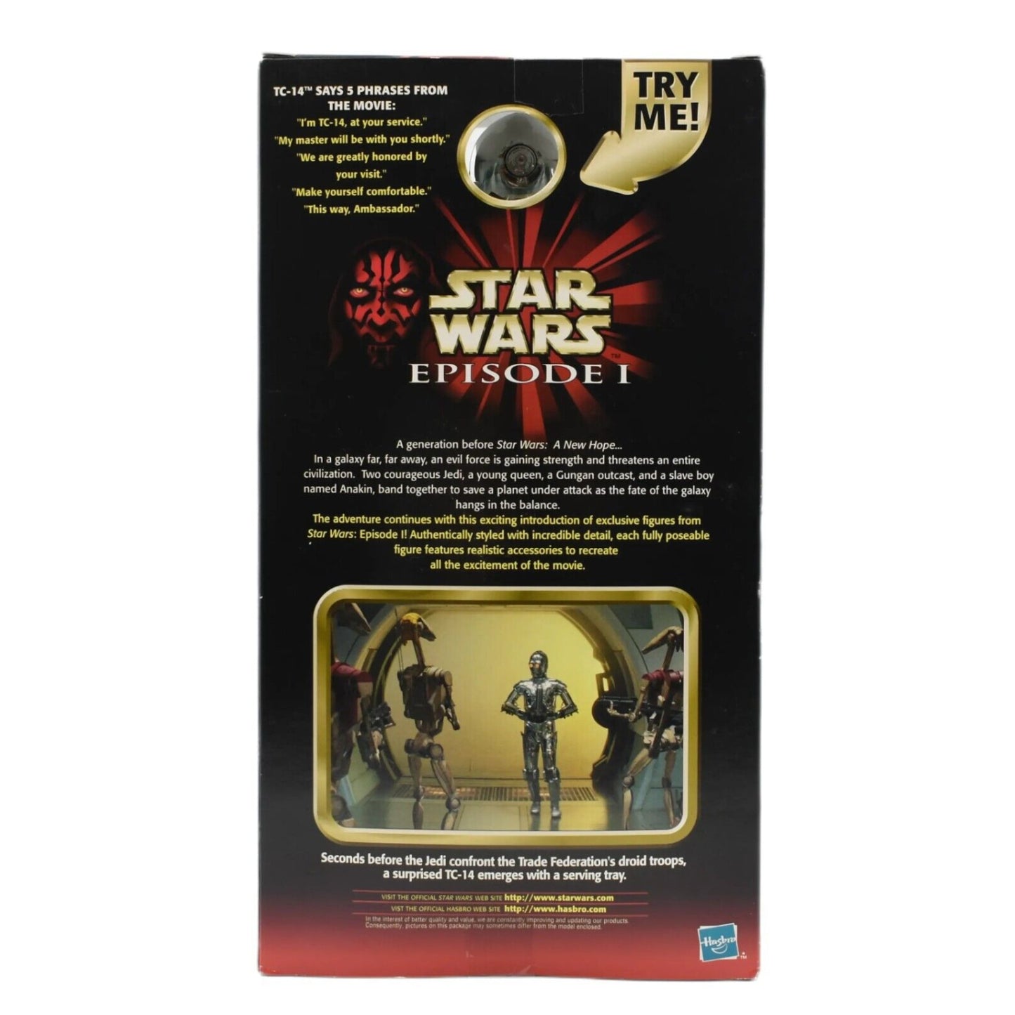 Star Wars Episode 1 - Electronic TC-14 12’’ Scale Action Figure - Toys & Games:Action Figures & Accessories:Action Figures