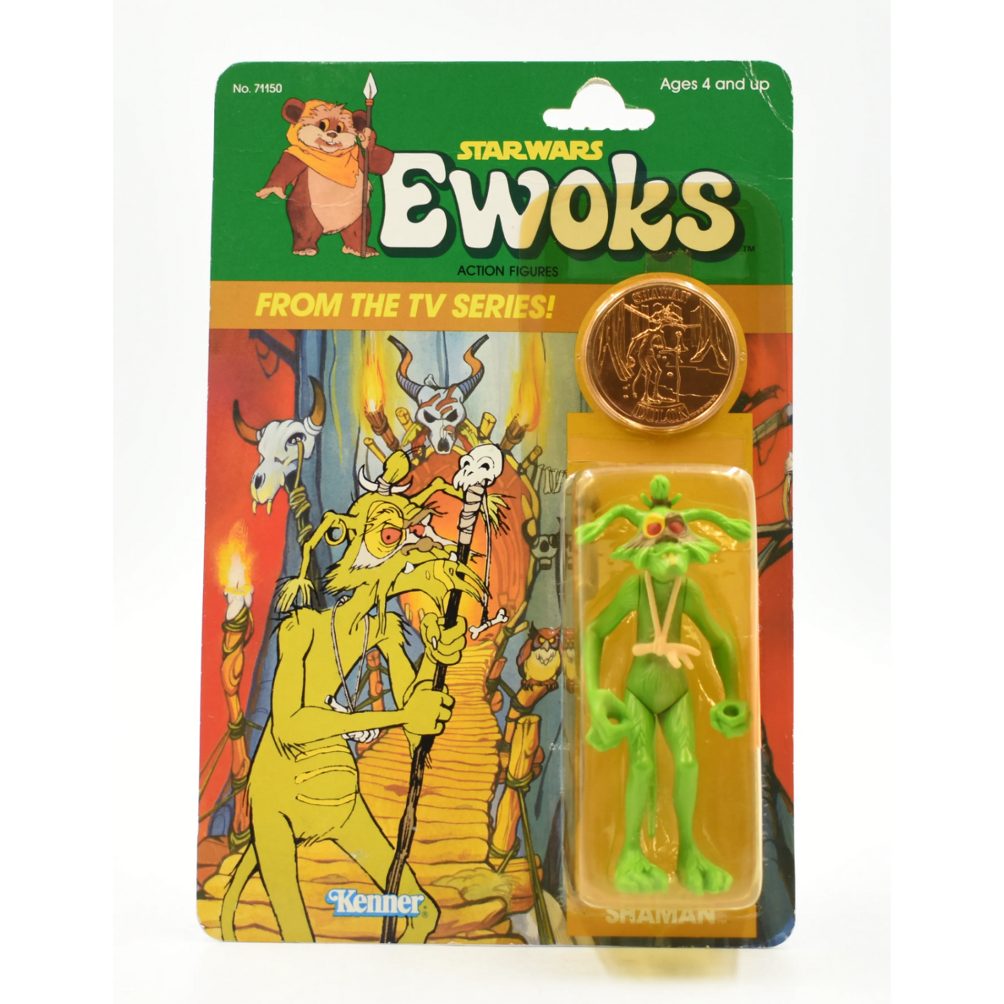 Star Wars Ewok The TV Series - Dulok Shaman Action Figure - Toys & Games:Action Figures & Accessories:Action Figures