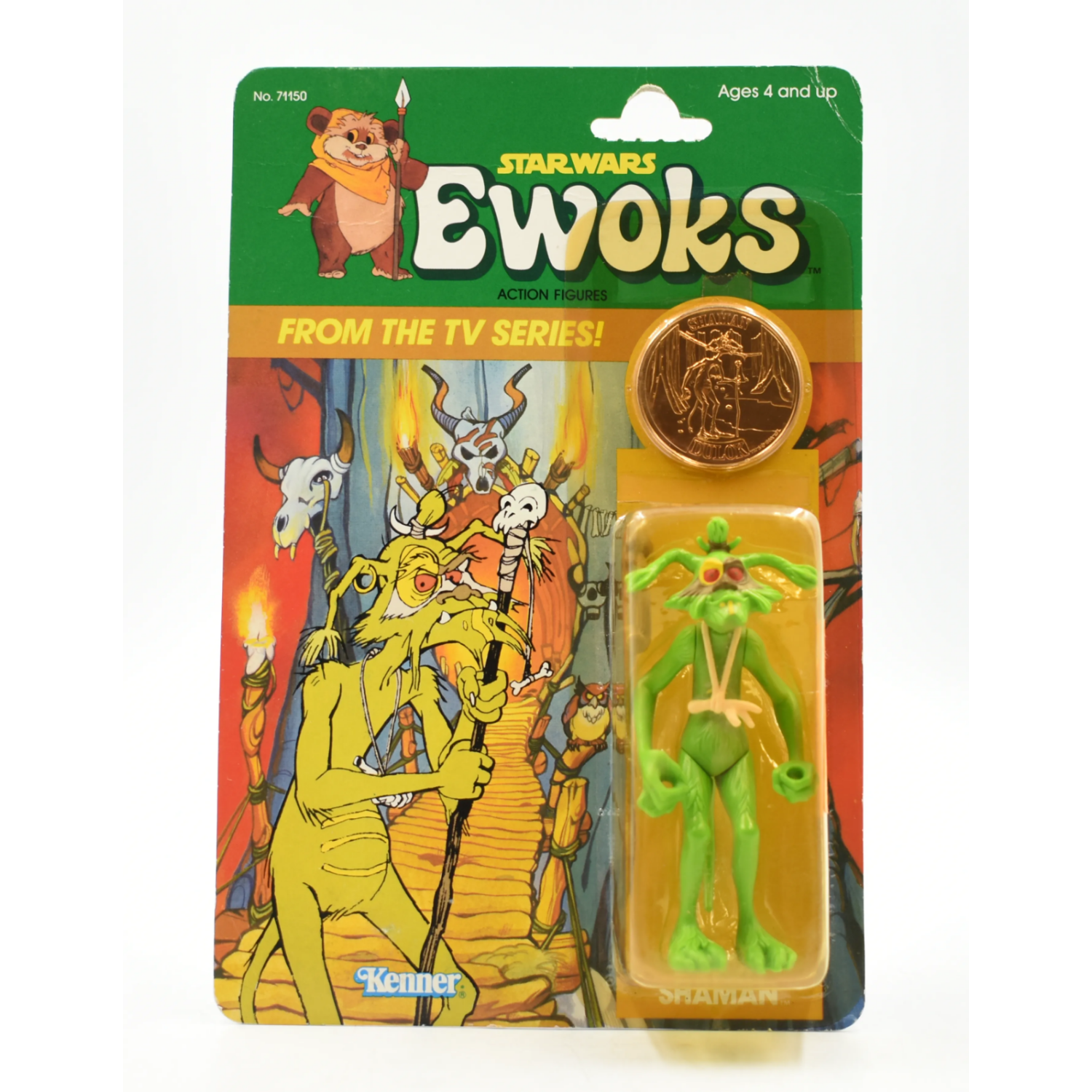 Star Wars Ewok The TV Series - Dulok Shaman Action Figure - Toys & Games:Action Figures & Accessories:Action Figures