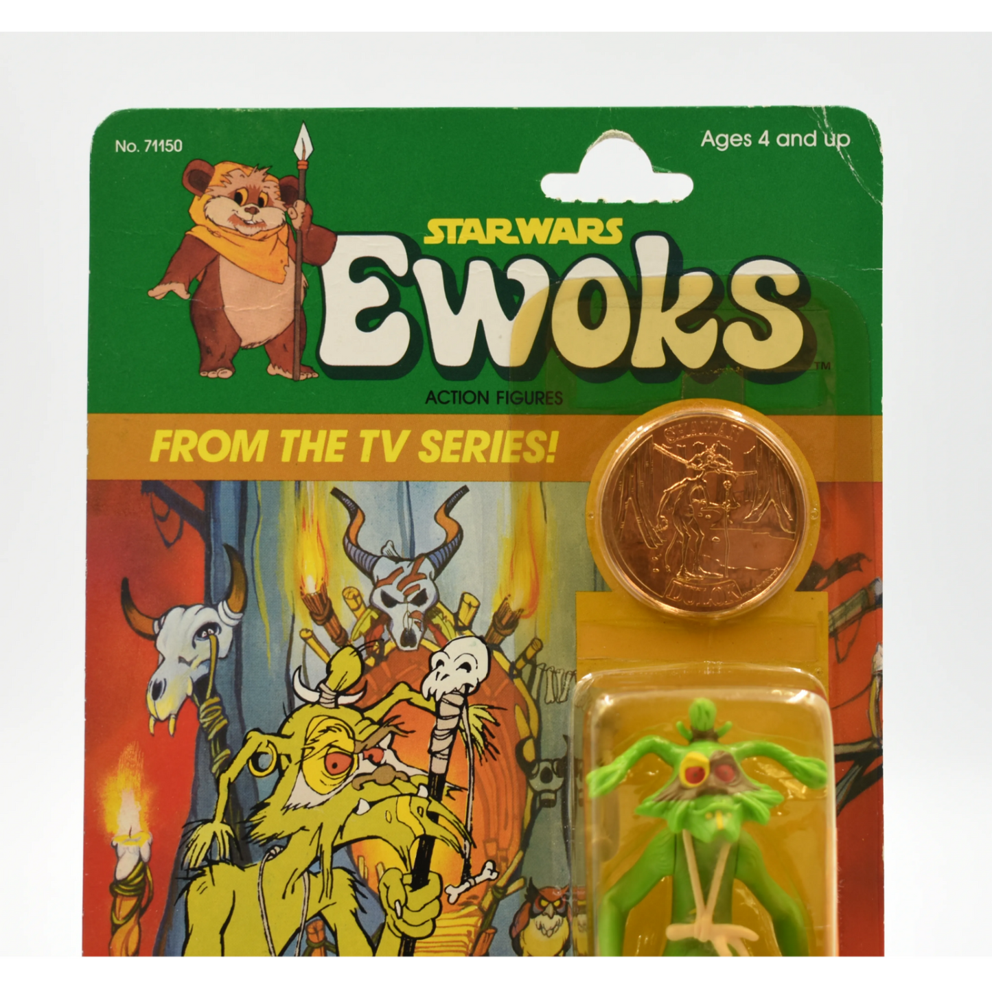 Star Wars Ewok The TV Series - Dulok Shaman Action Figure - Toys & Games:Action Figures & Accessories:Action Figures