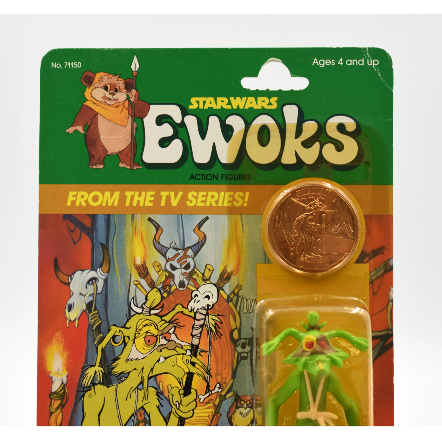 Star Wars Ewok The TV Series - Dulok Shaman Action Figure - Toys & Games:Action Figures & Accessories:Action Figures