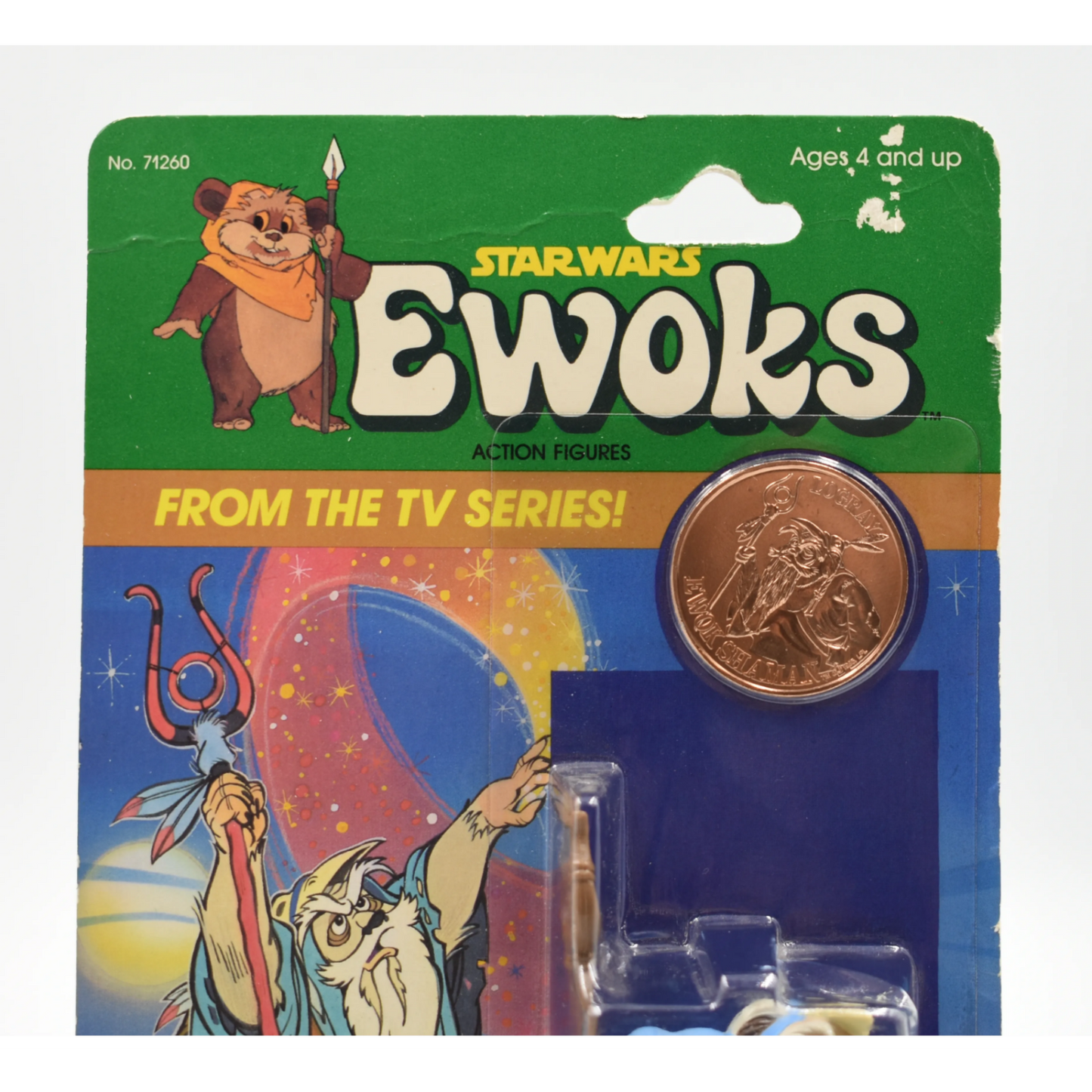 Star Wars Ewok The TV Series - Logray Ewok Medicine Man Action Figure - Toys & Games:Action Figures & Accessories:Action Figures
