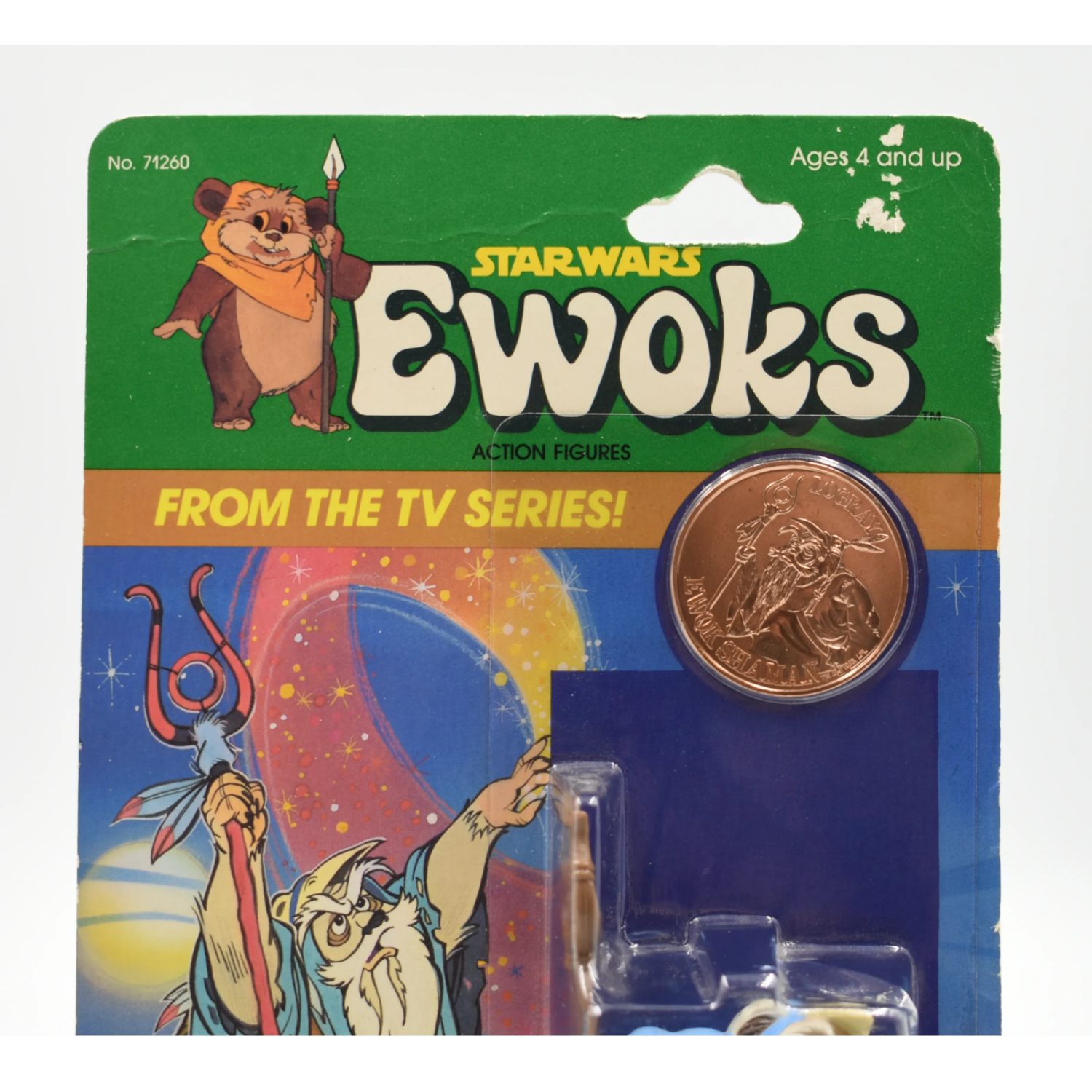 Star Wars Ewok The TV Series - Logray Ewok Medicine Man Action Figure - Toys & Games:Action Figures & Accessories:Action Figures