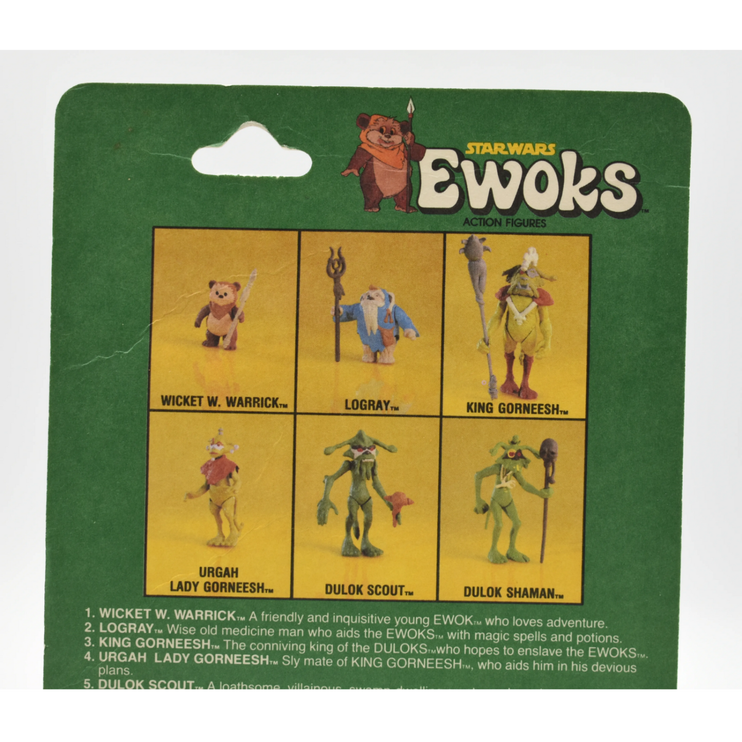 Star Wars Ewok The TV Series - Logray Ewok Medicine Man Action Figure - Toys & Games:Action Figures & Accessories:Action Figures
