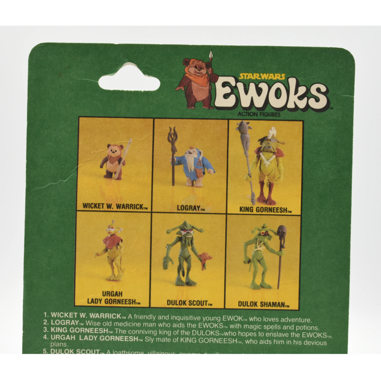 Star Wars Ewok The TV Series - Logray Ewok Medicine Man Action Figure - Toys & Games:Action Figures & Accessories:Action Figures