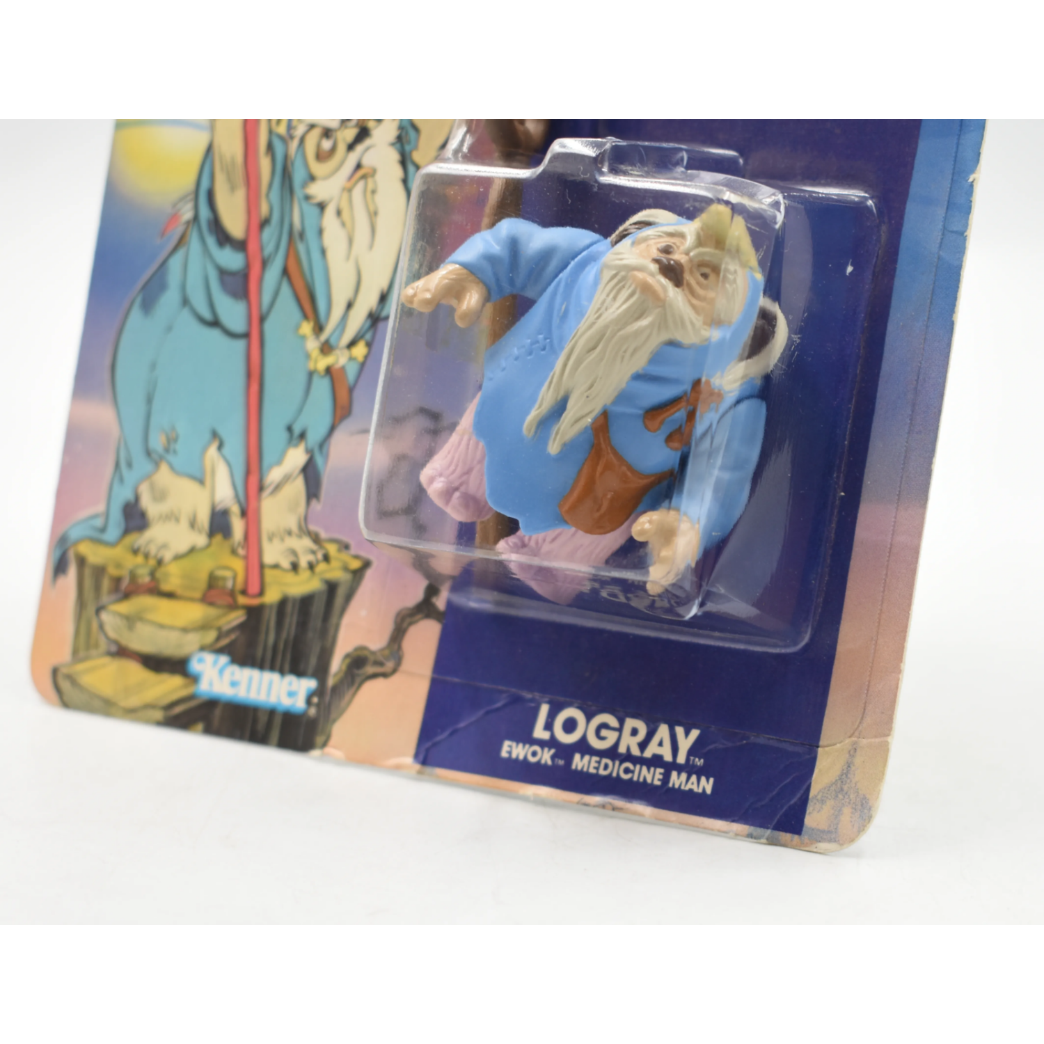 Star Wars Ewok The TV Series - Logray Ewok Medicine Man Action Figure - Toys & Games:Action Figures & Accessories:Action Figures