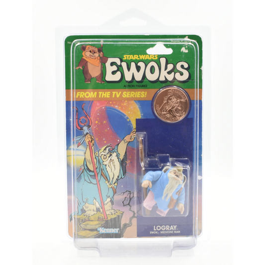 Star Wars Ewok The TV Series - Logray Ewok Medicine Man Action Figure - Toys & Games:Action Figures & Accessories:Action Figures