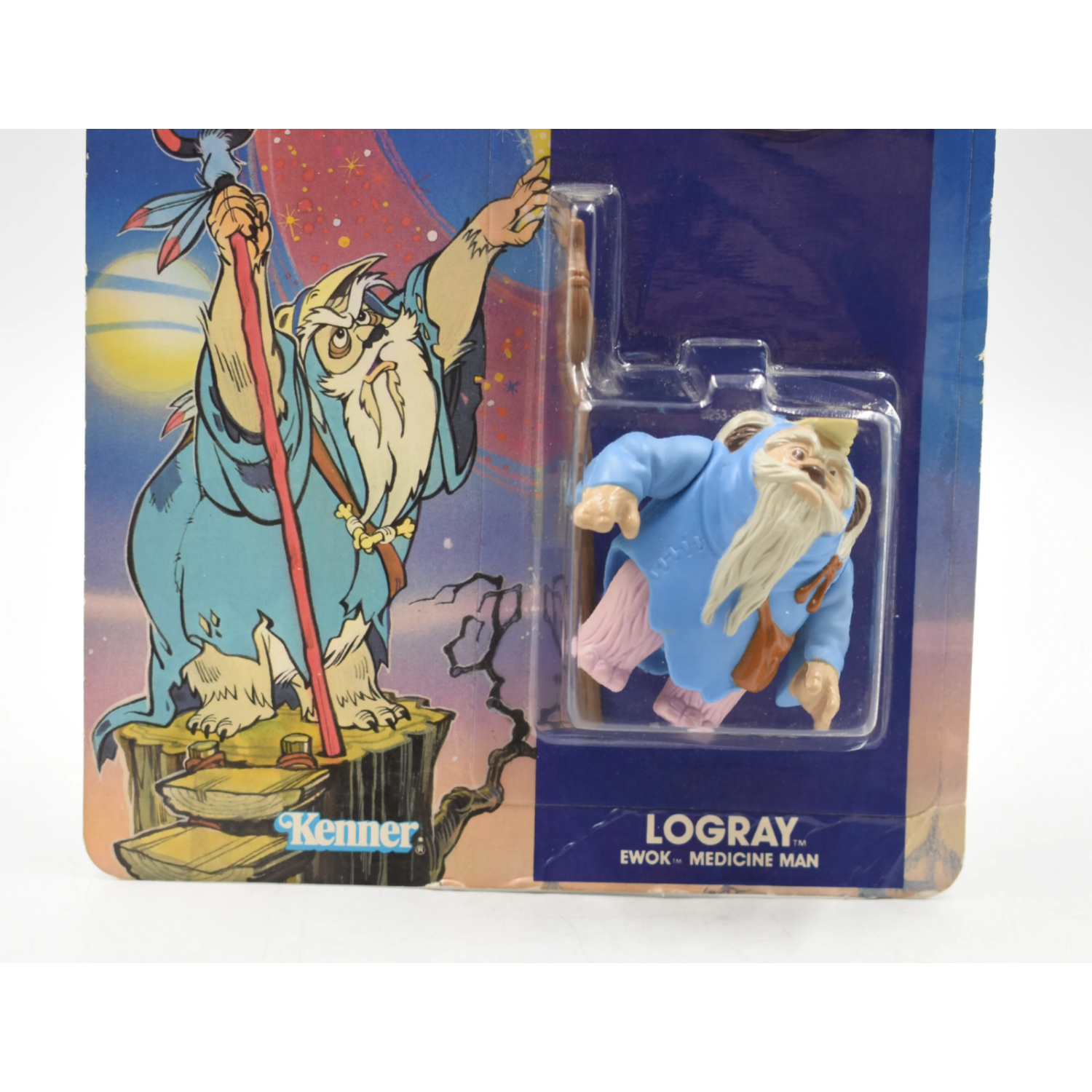 Star Wars Ewok The TV Series - Logray Ewok Medicine Man Action Figure - Toys & Games:Action Figures & Accessories:Action Figures
