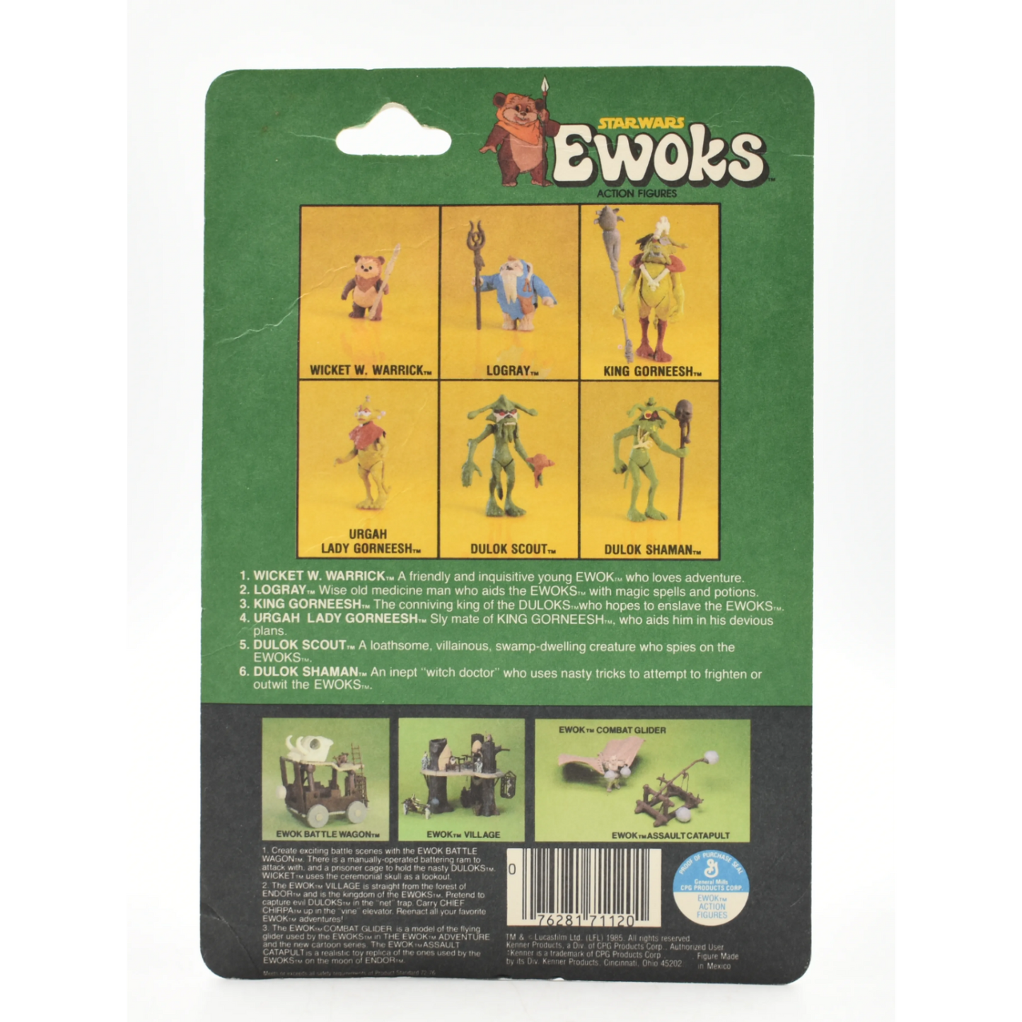 Star Wars Ewok The TV Series - Logray Ewok Medicine Man Action Figure - Toys & Games:Action Figures & Accessories:Action Figures