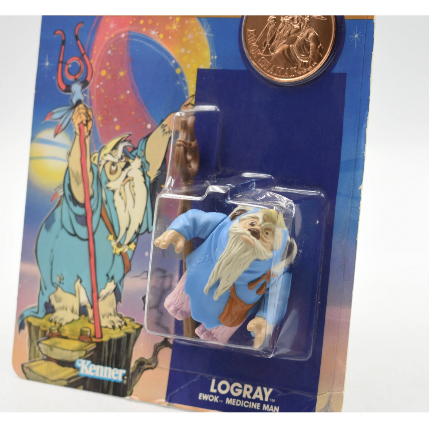 Star Wars Ewok The TV Series - Logray Ewok Medicine Man Action Figure - Toys & Games:Action Figures & Accessories:Action Figures