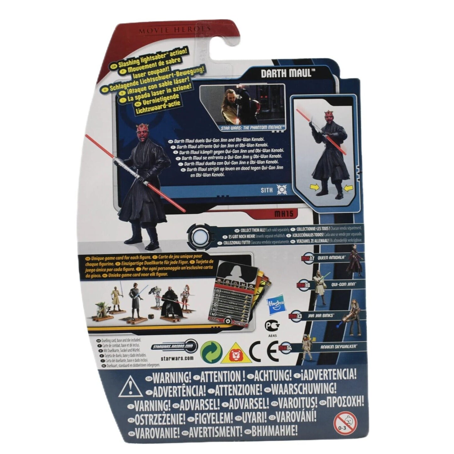 Star Wars Movie Heroes - MH15 Darth Maul Action Figure - Toys & Games:Action Figures & Accessories:Action Figures
