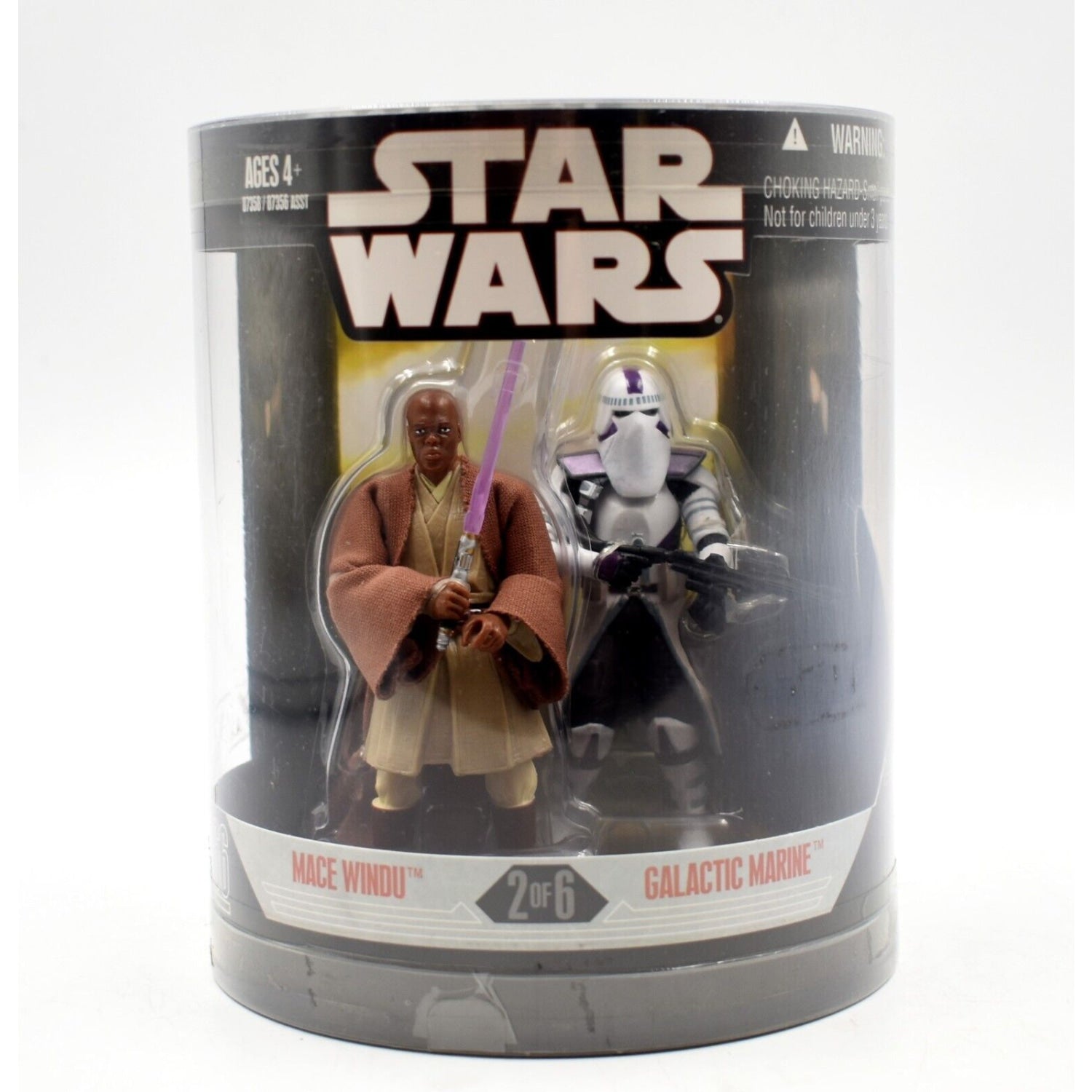 Star Wars Order 66 - Mace Windu & Galactic Marine Action Figure 2-Pack - Toys & Games:Action Figures & Accessories:Action Figures