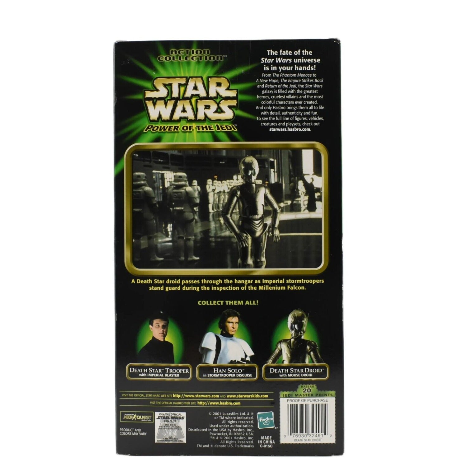 Star Wars Power of The Jedi Death Star Droid with Mouse Droid 12’’ Action Figure - Toys & Games:Action Figures & Accessories:Action Figures