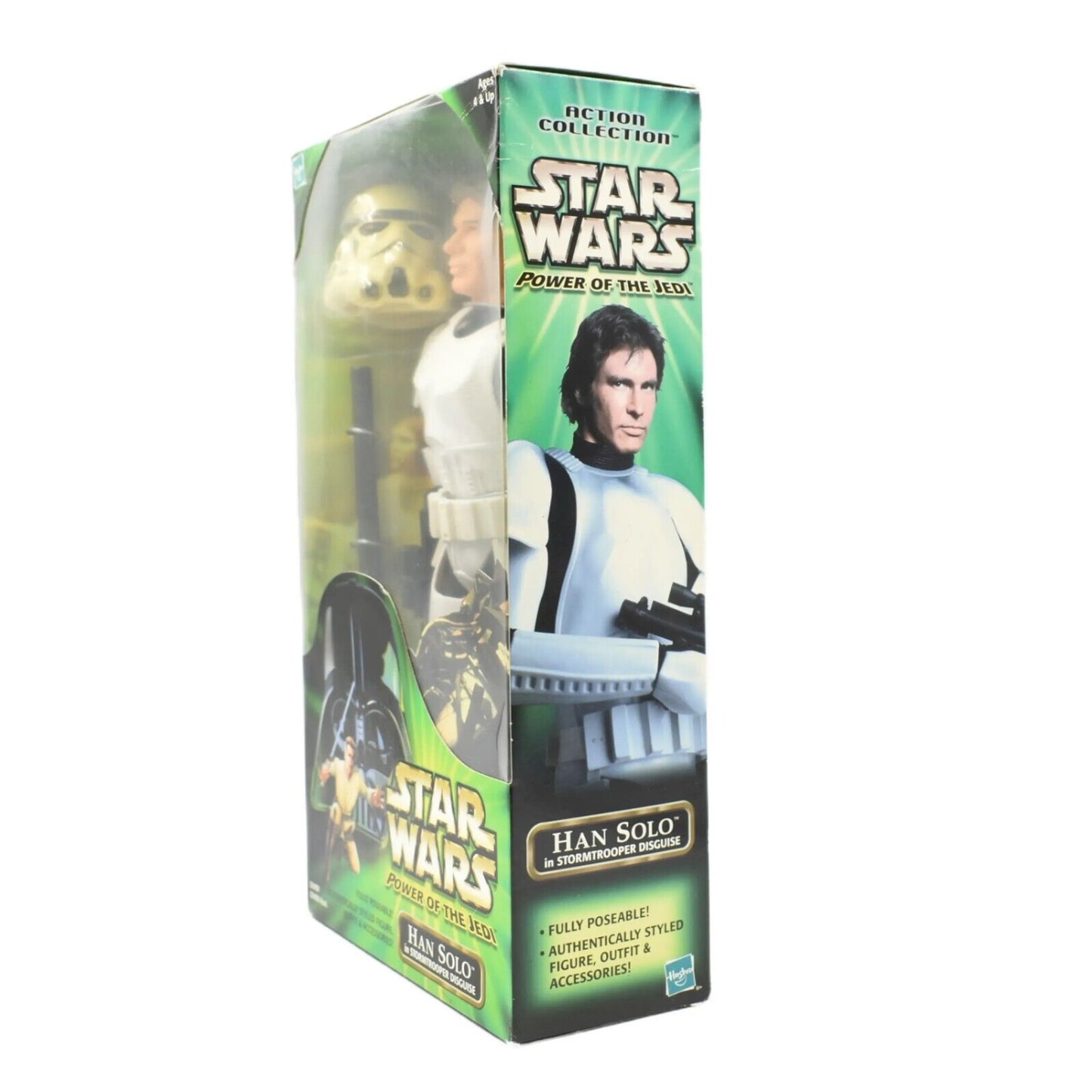 Star Wars Power of The Jedi Han Solo in Stormtrooper Disguise 12’’ Action Figure - Toys & Games:Action Figures & Accessories:Action Figures