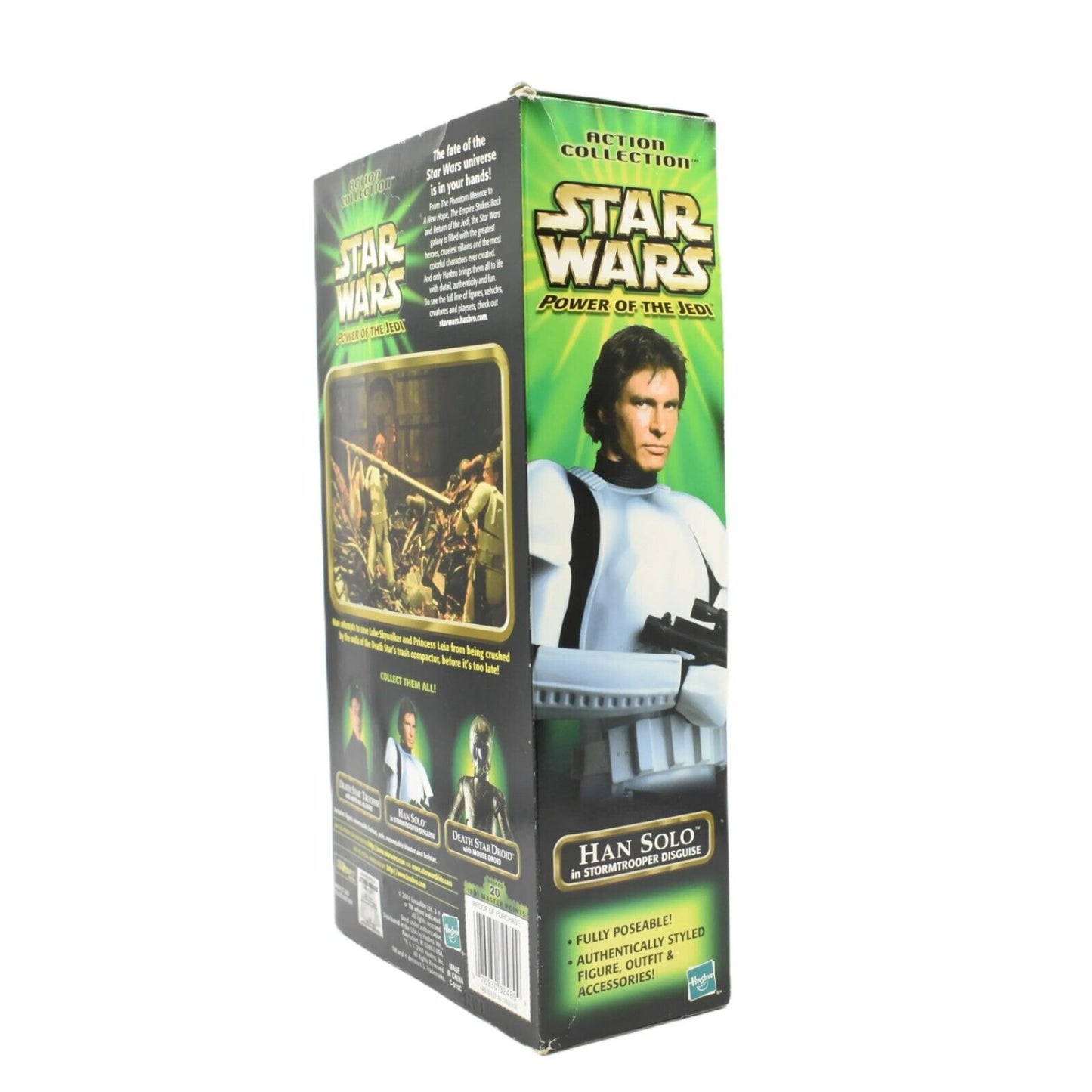Star Wars Power of The Jedi Han Solo in Stormtrooper Disguise 12’’ Action Figure - Toys & Games:Action Figures & Accessories:Action Figures