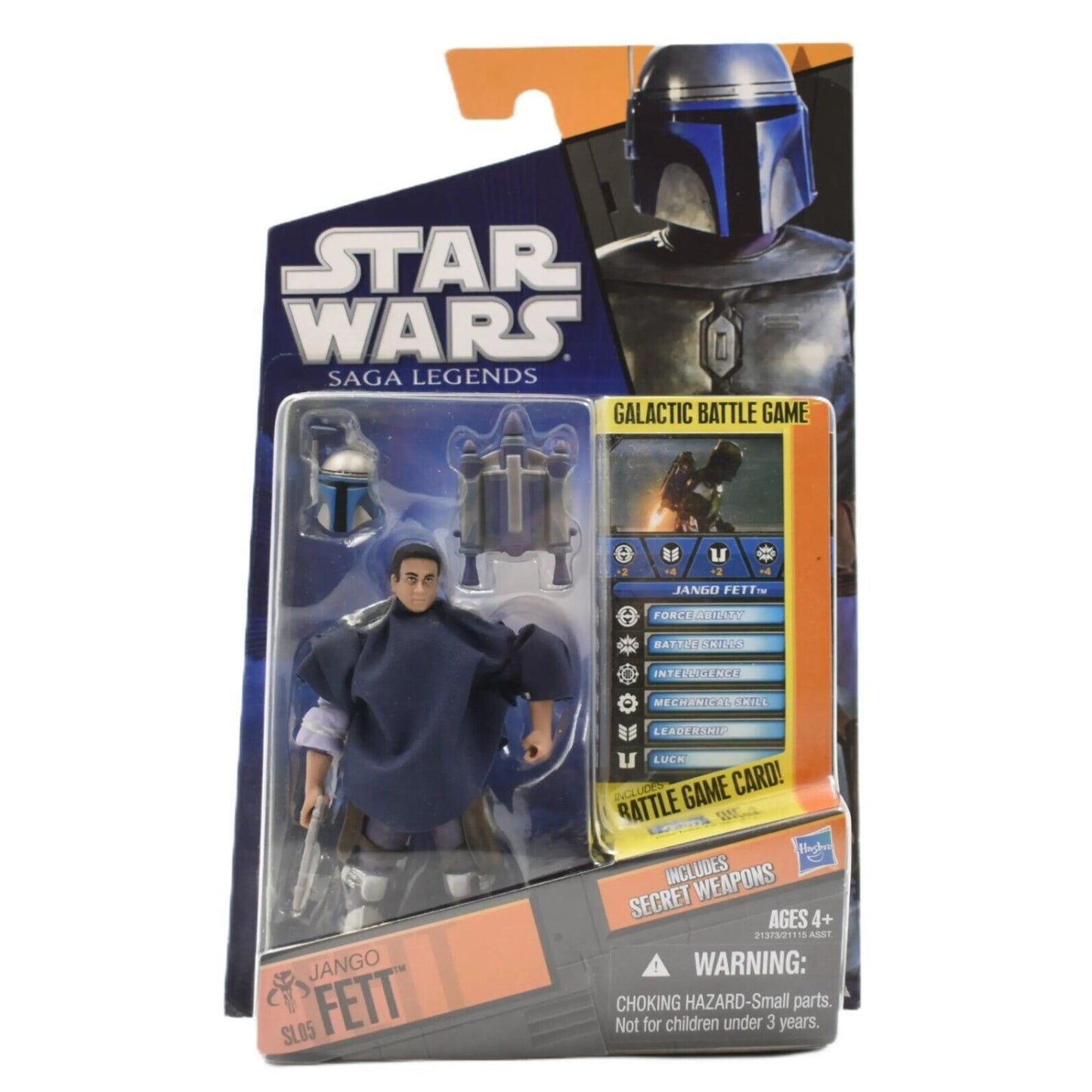Star Wars Saga Legends - Jango Fett Action Figure SL05 - Toys & Games:Action Figures & Accessories:Action Figures