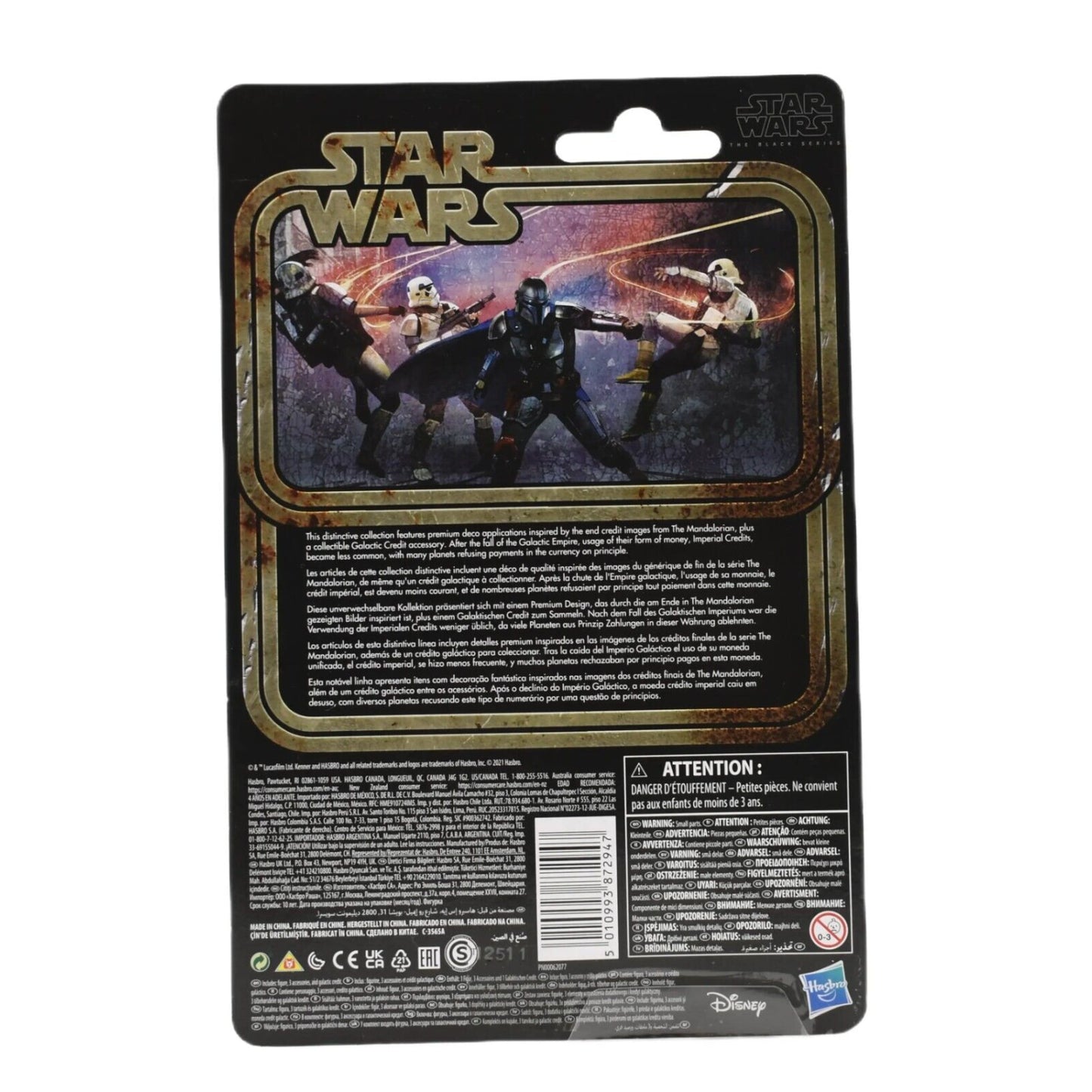 Star Wars The Black Series Credit Collection - The Mandalorian Action Figure - Toys & Games:Action Figures & Accessories:Action Figures