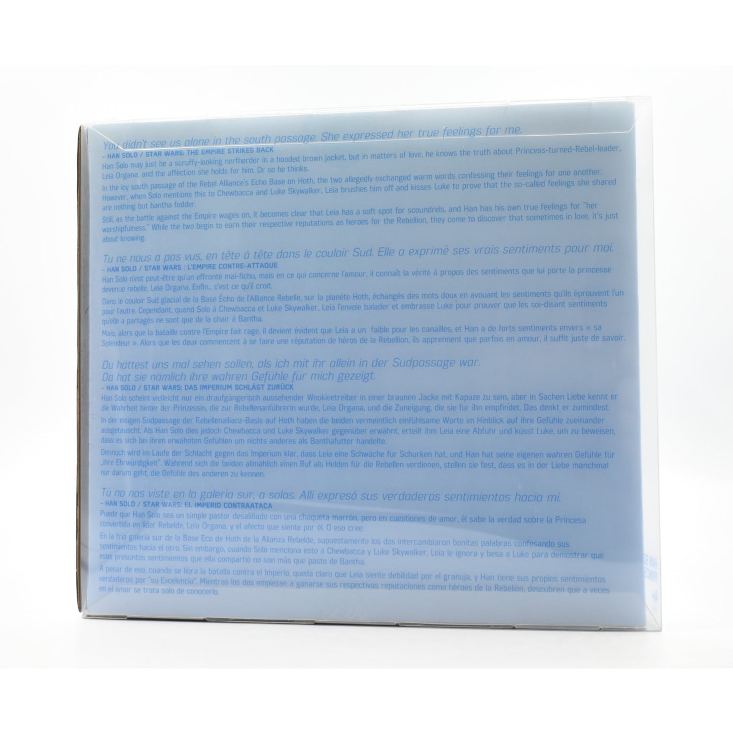 Star Wars The Black Series - Han Solo & Princess Leia Organa Hoth Exclusive 2-Pack