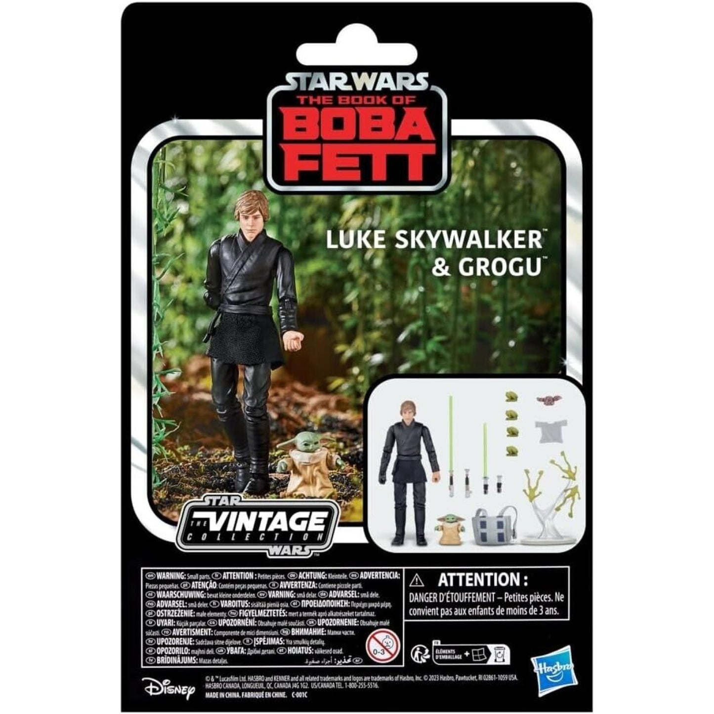 Star Wars The Book of Boba Fett Vintage Collection - Luke Skywalker & Grogu Set - Toys & Games:Action Figures & Accessories:Action Figures