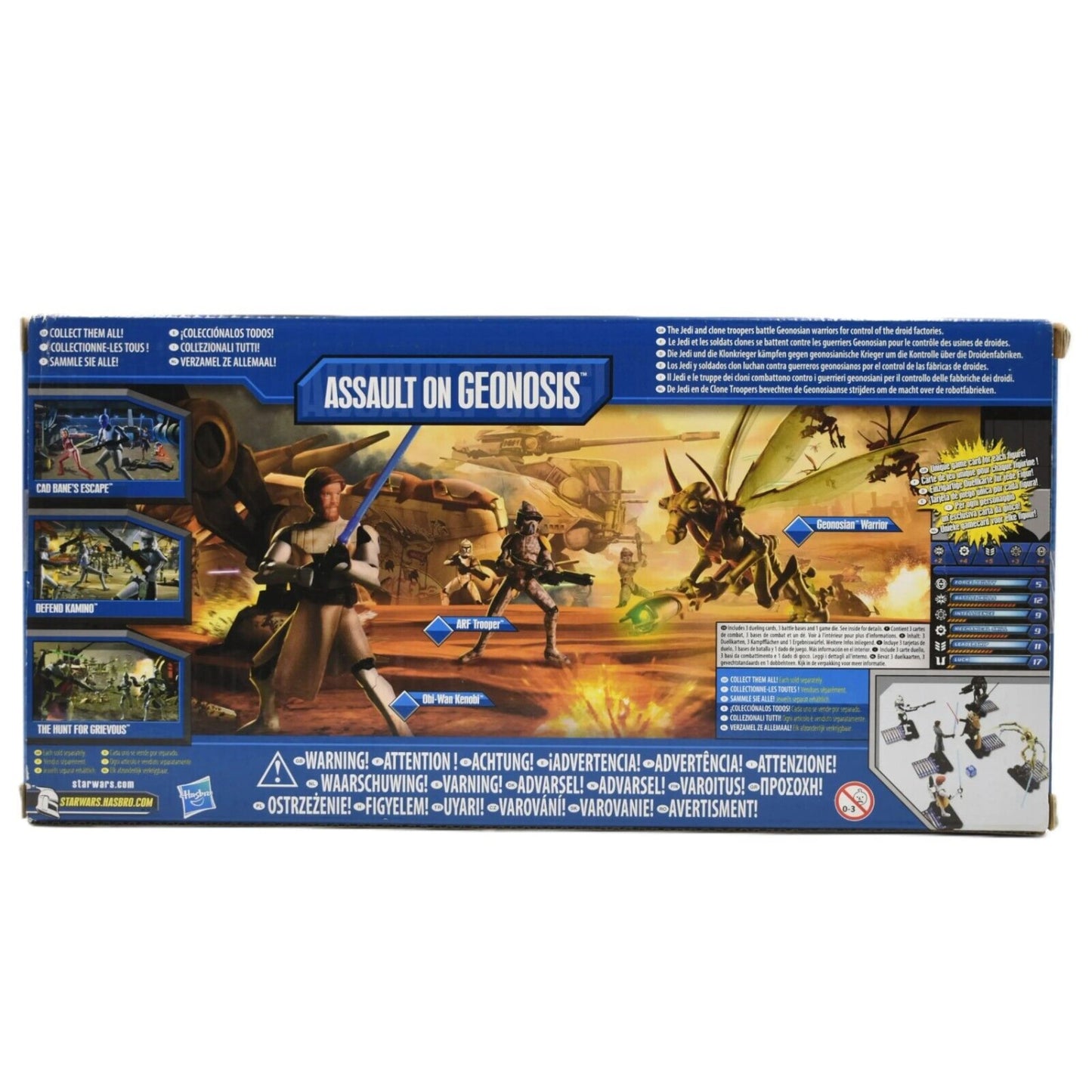 Star Wars The Clone Wars Battle Packs - Assault on Geonosis Action Figure Set - Toys & Games:Action Figures & Accessories:Action Figures