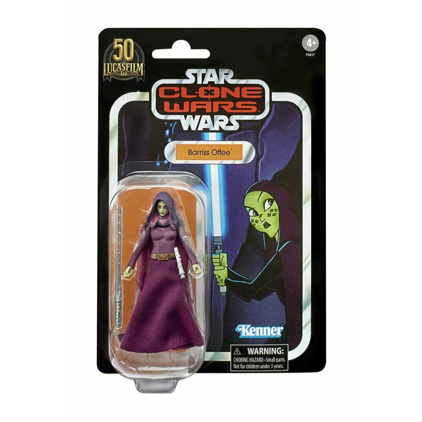Star Wars The Clone Wars Vintage Collection - Barriss Offee Figure PRE-ORDER - Toys & Games:Action Figures & Accessories:Action Figures