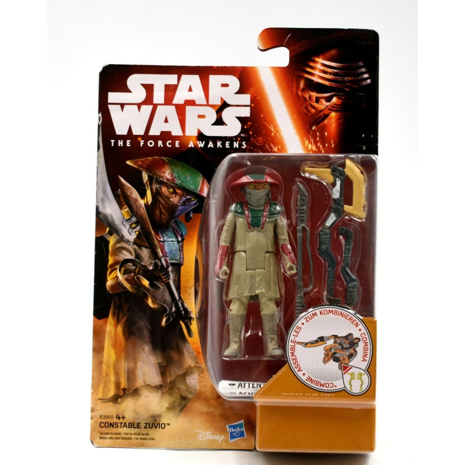 Star Wars The Force Awakens - Constable Zuvio Action Figure - Toys & Games:Action Figures:TV Movies & Video Games
