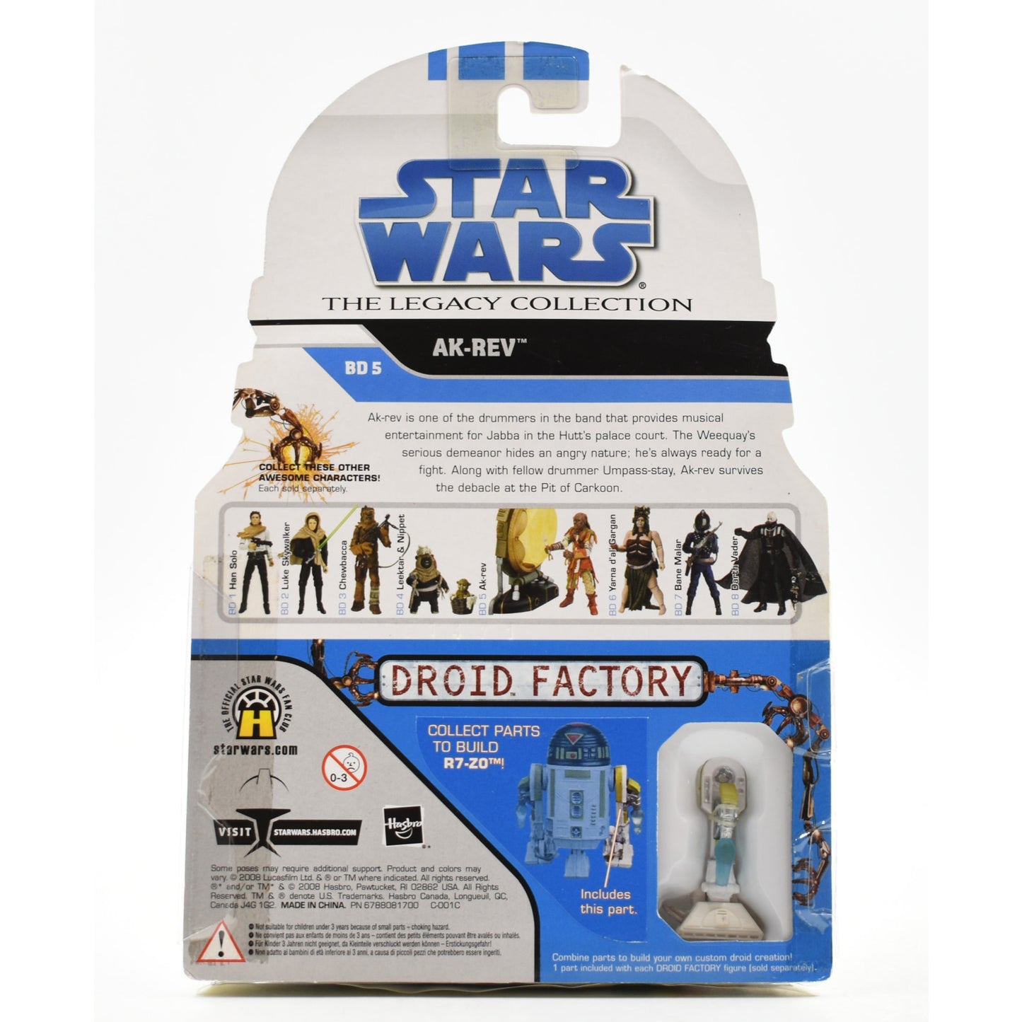 Star Wars The Legacy Collection - AK-REV Action Figure - BD5