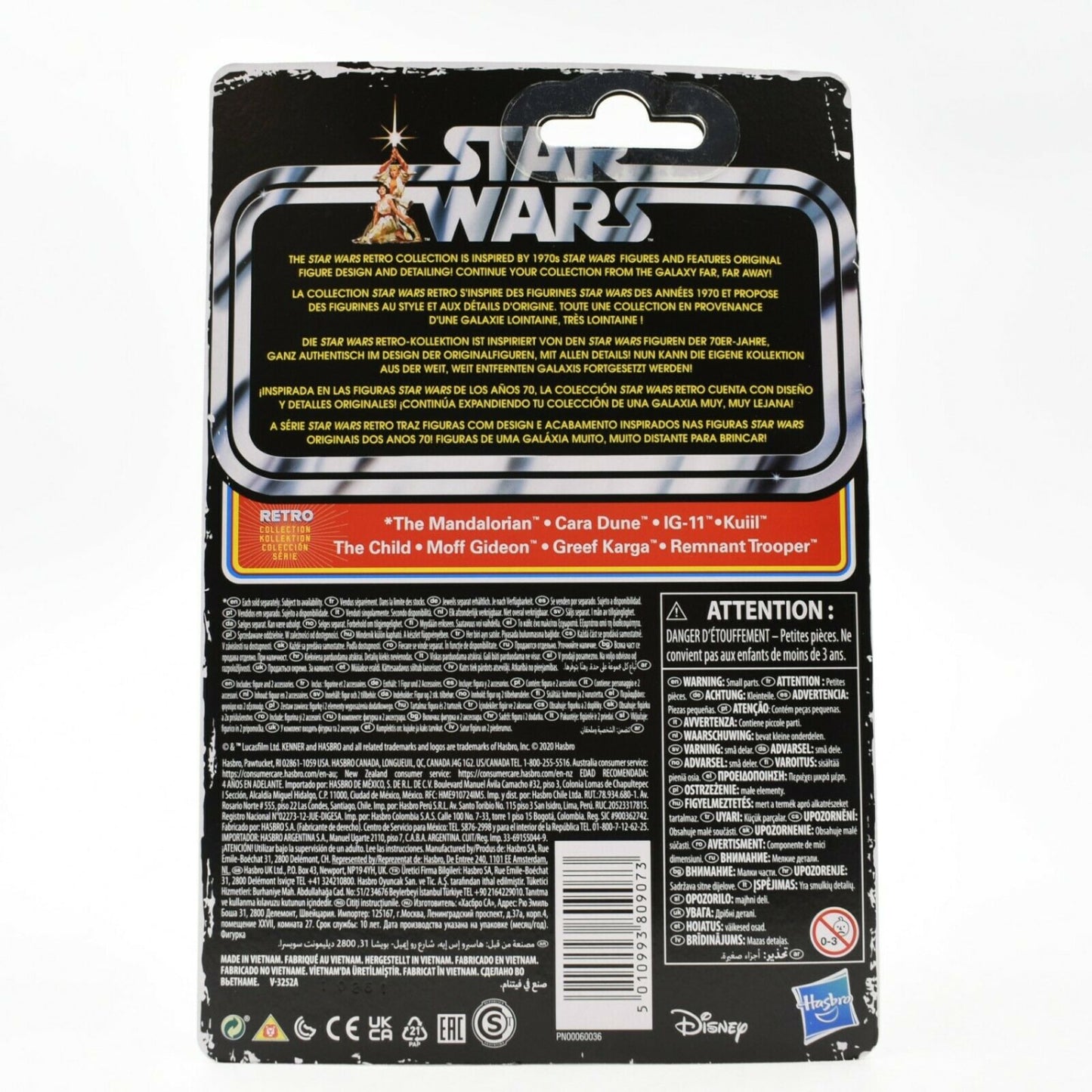 Star Wars The Mandalorian Retro Collection - The Mandalorian 3.75 Action Figure - Toys & Games:Action Figures & Accessories:Action Figures
