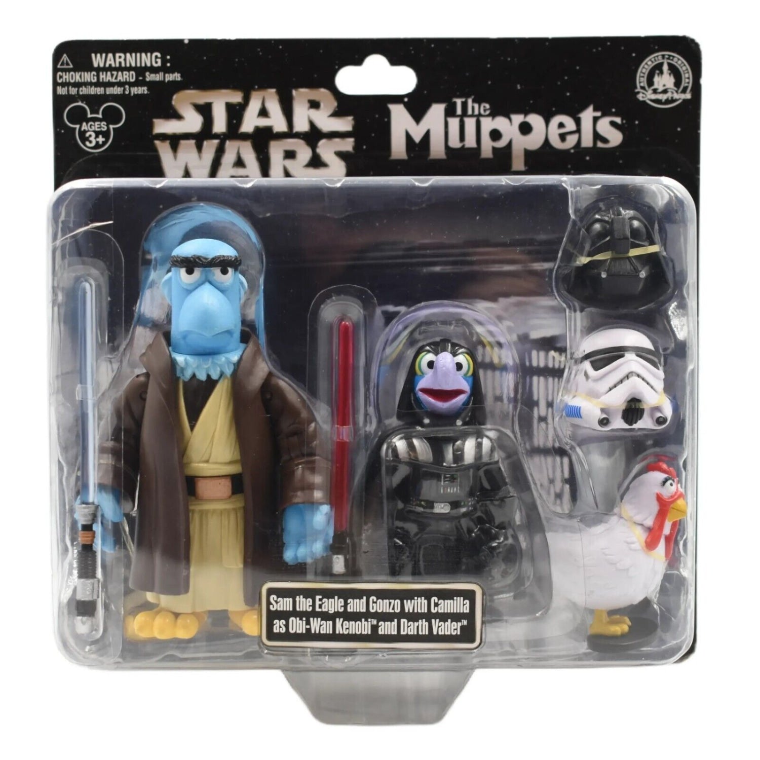 Star Wars The Muppets - Sam & Gonzo as Obi-Wan Kenobi & Darth